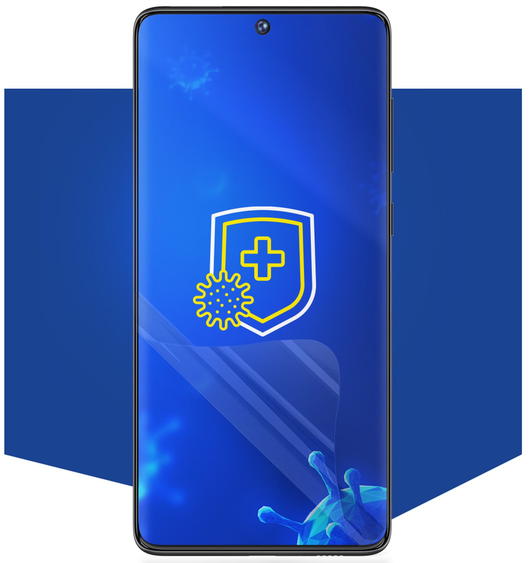 

3MK Silver Protect+ Sam A70 Folia Antymikrobowa montowana na mokro