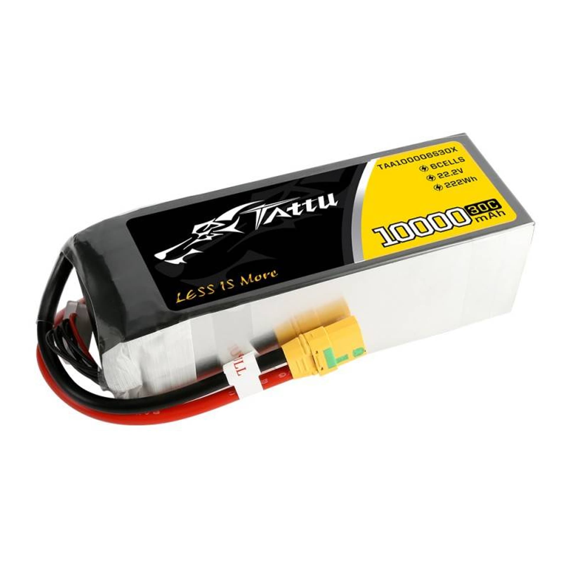

Akumulator Tattu 10000mAh 22.2V 30C 6S1P XT90 Anti-spark Plug