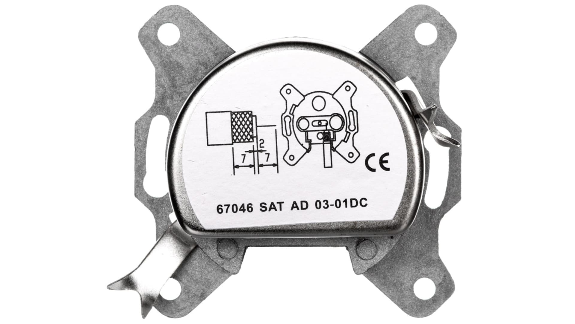 

Gniazdo antenowe TV-SAT 1dB 5-2400MHz 67046