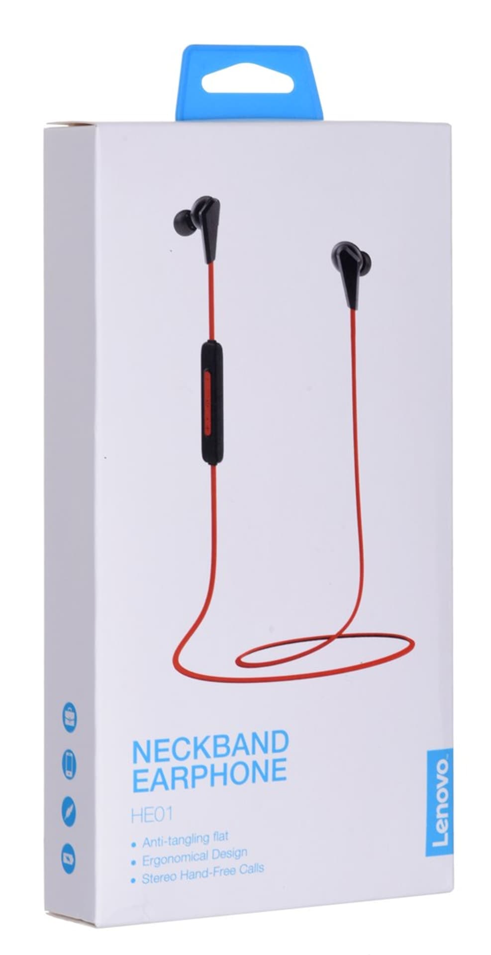 

Słuchawki Lenovo HE01 (bezprzewodowe, Bluetooth, douszne, czerwone)