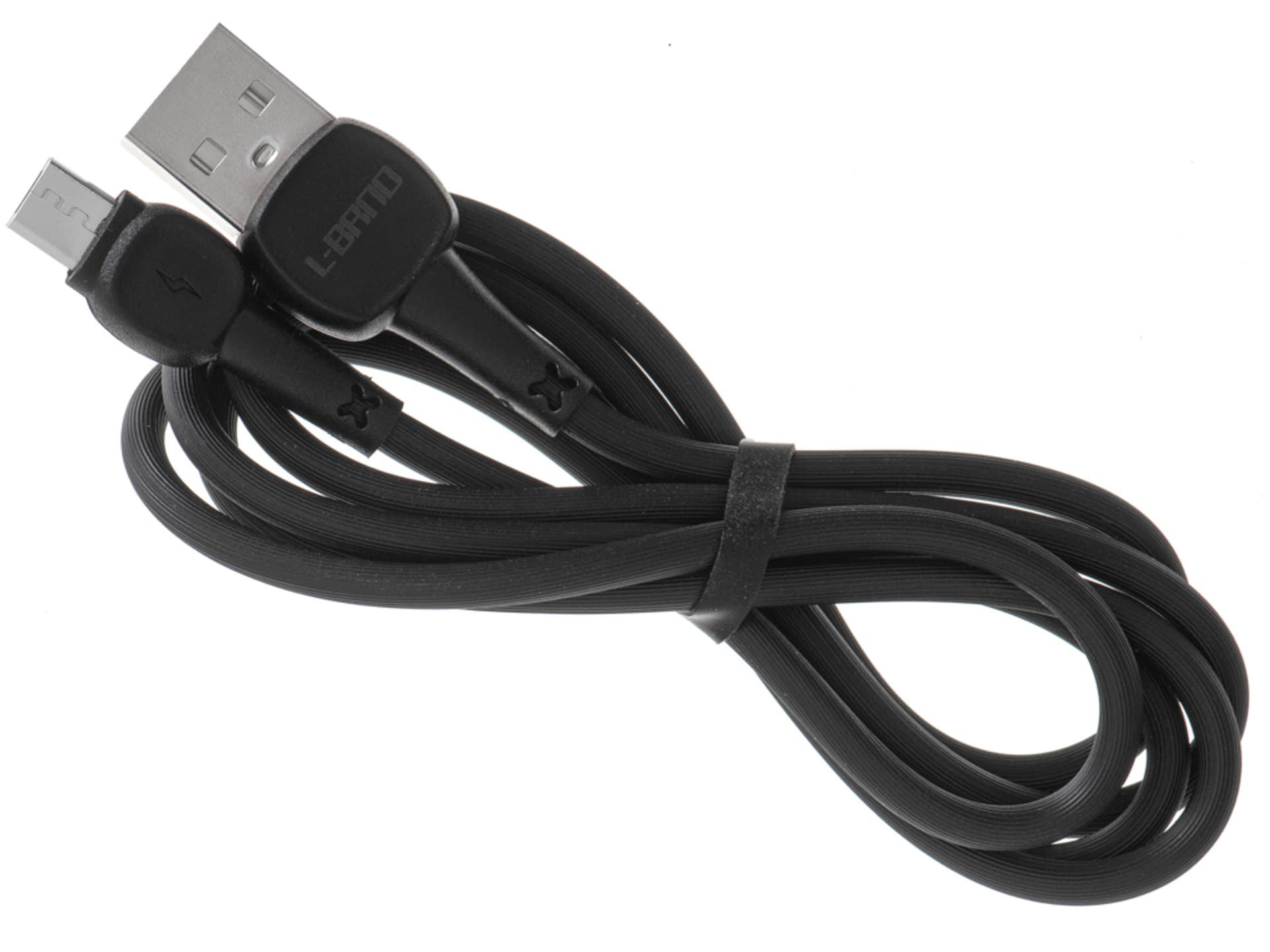 

L-BRNO Kabel USB - micro USB ładowarka Quick Charge szybkie ładowanie czarny