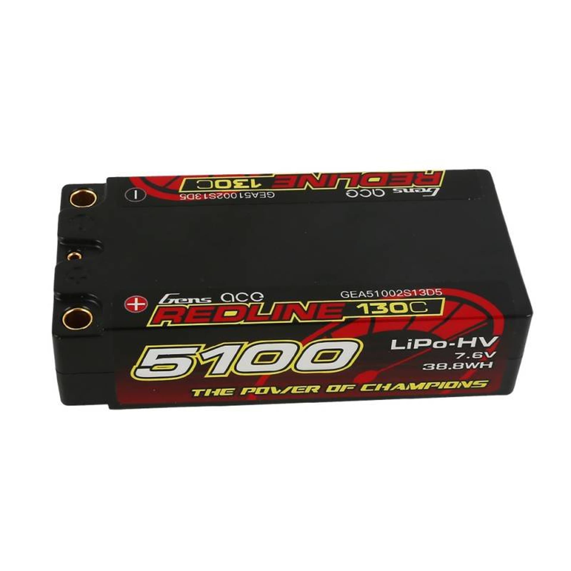 

5100mAh 7.6V 130C "Redline Series" Gens Ace