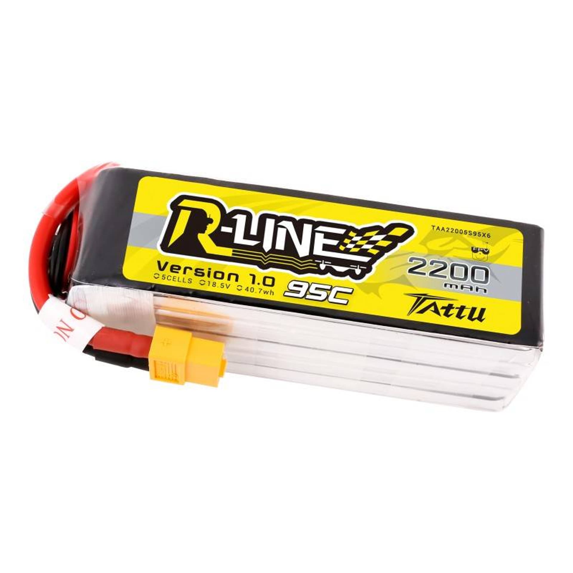 

Akumulator Tattu R-Line 2200mAh 18.5V 95C 5S1P XT60