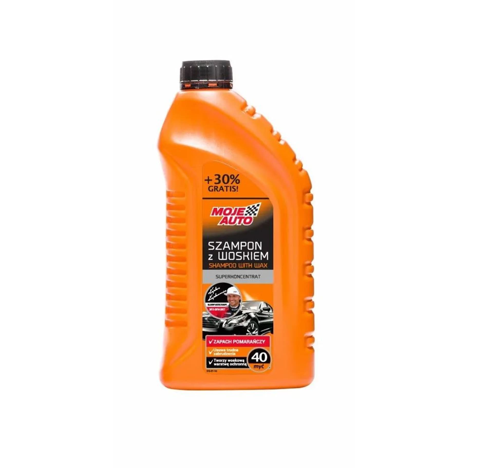 

Szampon z woskiem 1,3L pomarańczowy Moje Auto