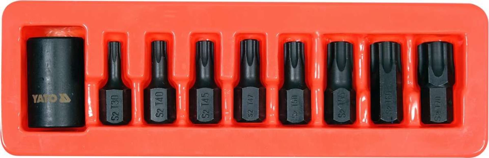

ZESTAW UDAROWYCH KLUCZY TRZPIENIOWYCH TORX 1/2''