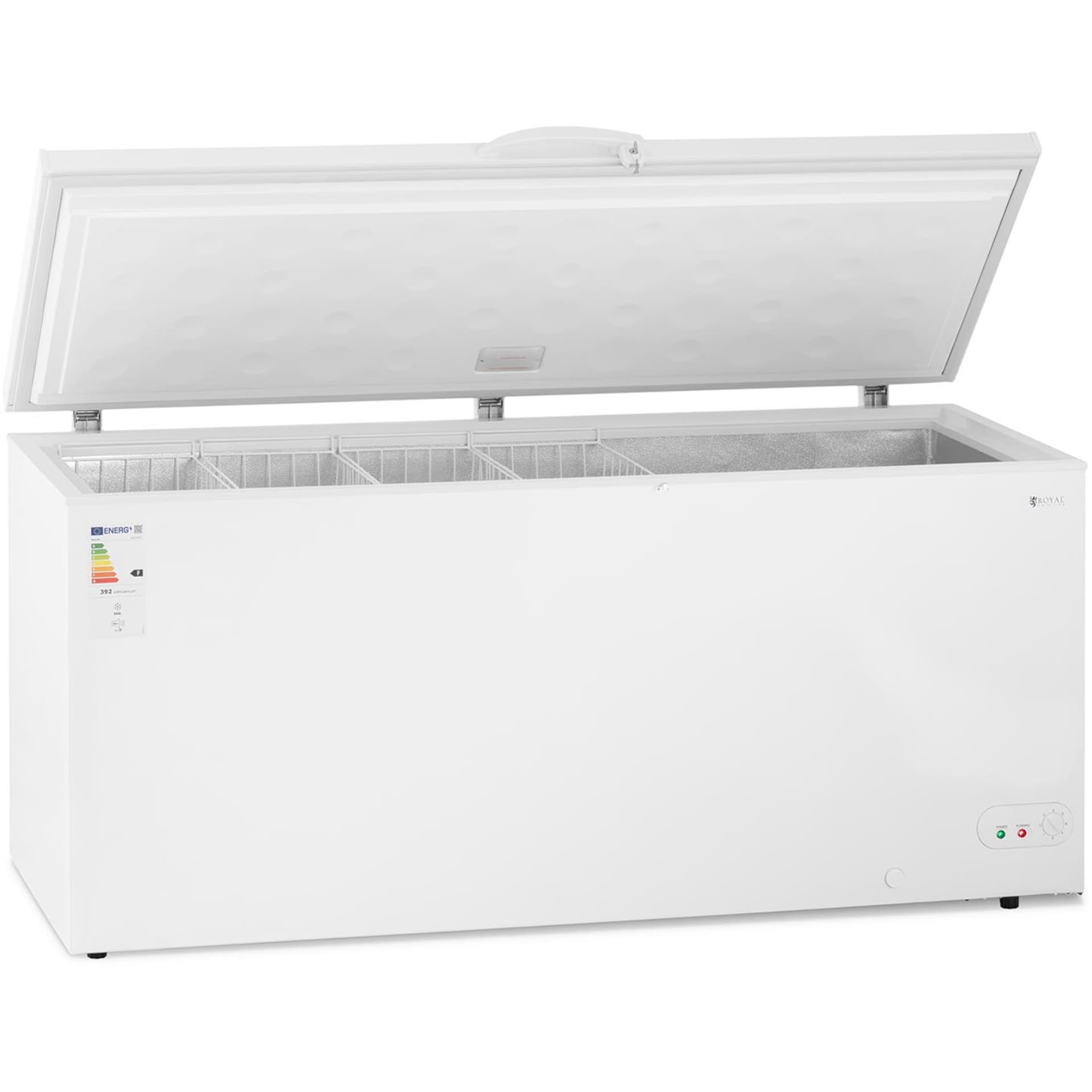 

Zamrażarka skrzyniowa zamykana na klucz 4 kosze 560 l -12 do -28 C 135 W