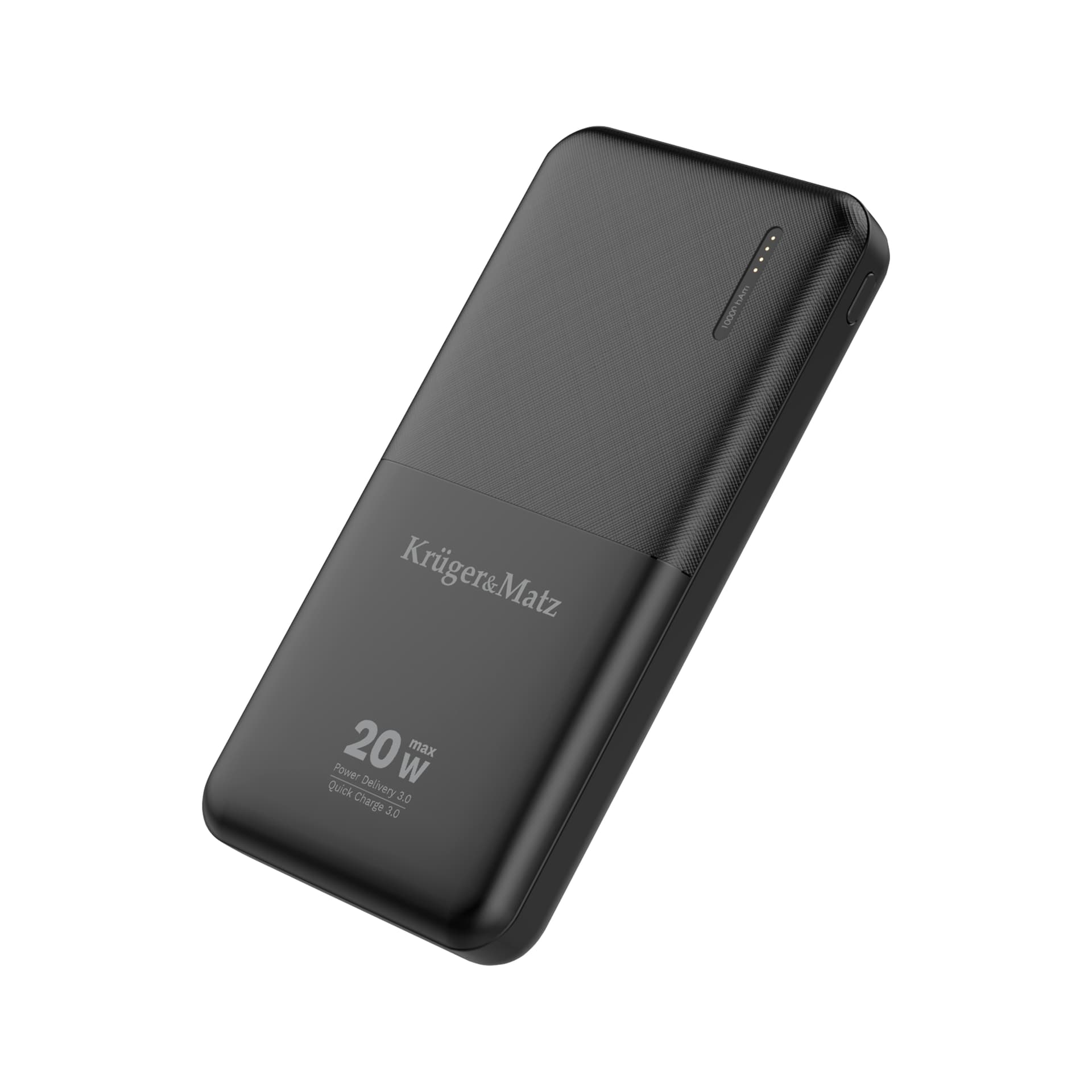 

POWER BANK Kruger&Matz 10000 mAh Li-pol z funkcją QC oraz PD