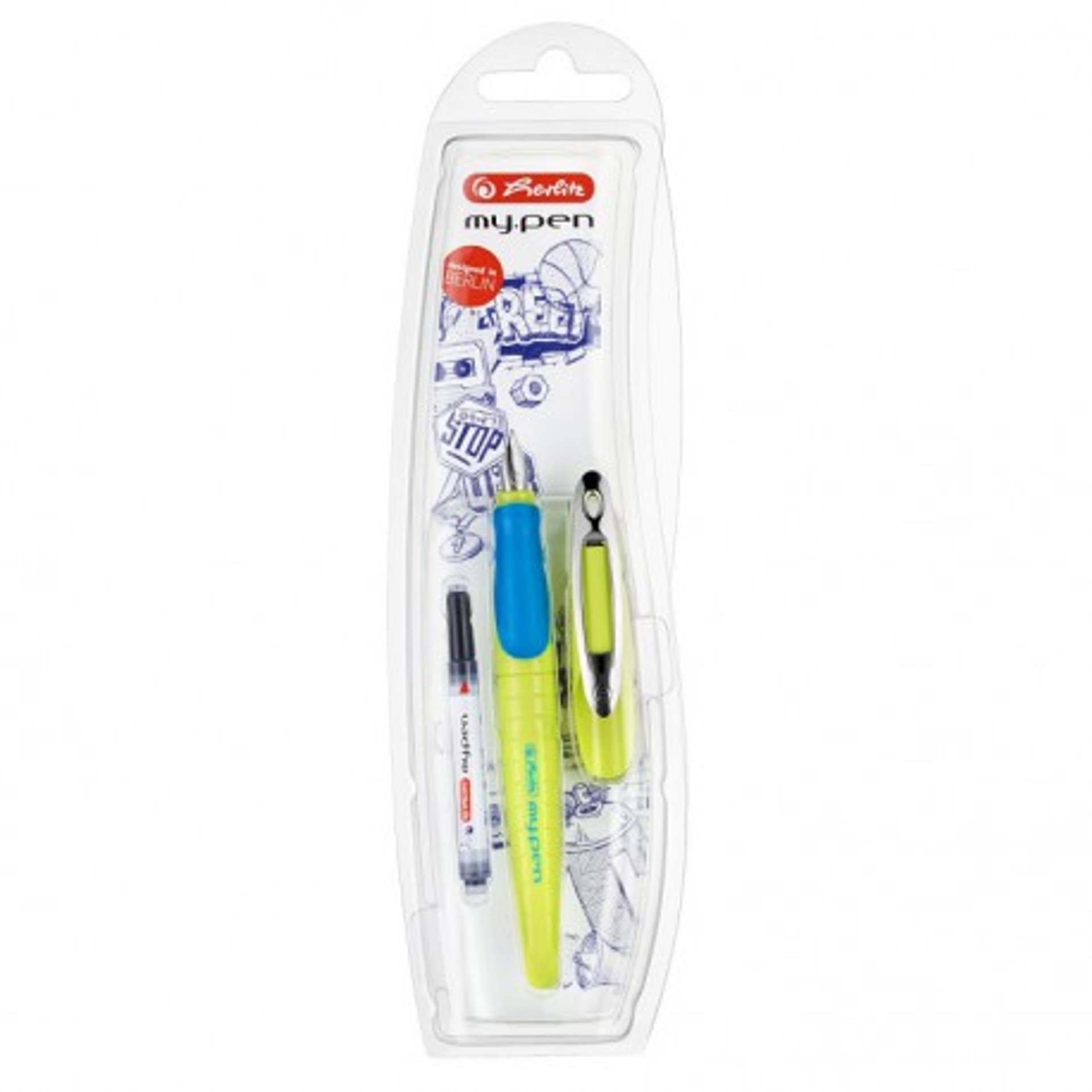 

Wieczne pióro my.pen praworęczny sporty lemon