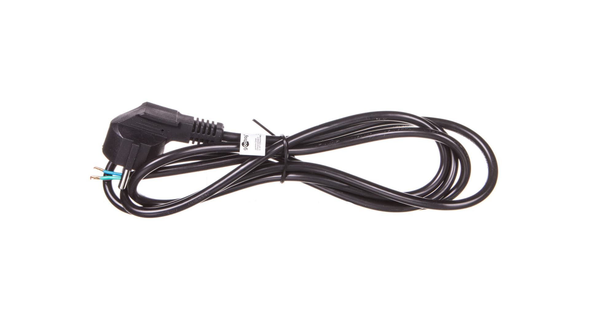 

Przewód przyłączeniowy Schuko (type F, CEE 7/7) 2m H05VV-F 3G0,75 50083, Type f/cee 7/7) 2m h05vv-f 3g0.75 5008