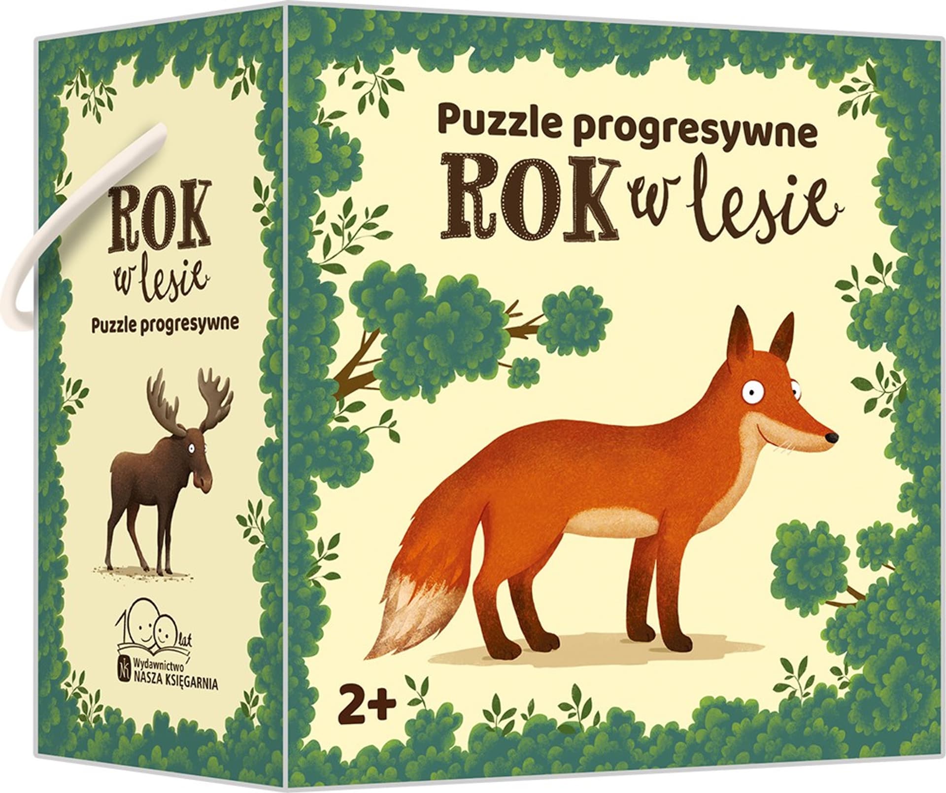 

Puzzle progresywne Rok w lesie