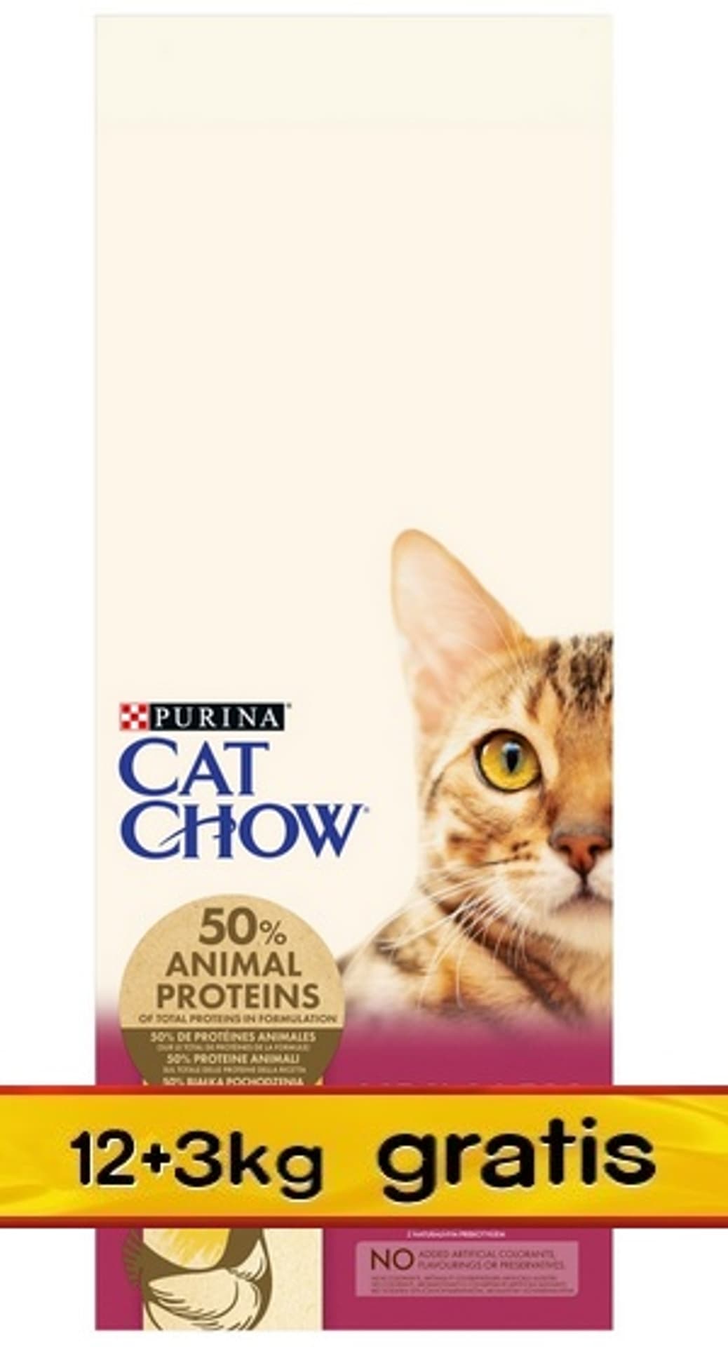 

PURINA CAT CHOW SPECIAL CARE UTH Bogata w kurczaka 12kg + 3kg GRATIS