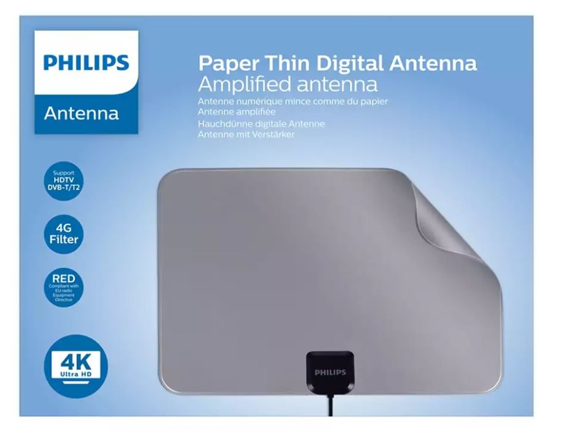

Antena wewnętrzna 2m 3G/4G filter RED
