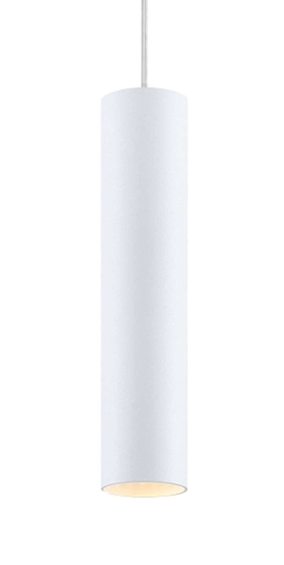 

ZD74J Lampa wisząca tuba biała