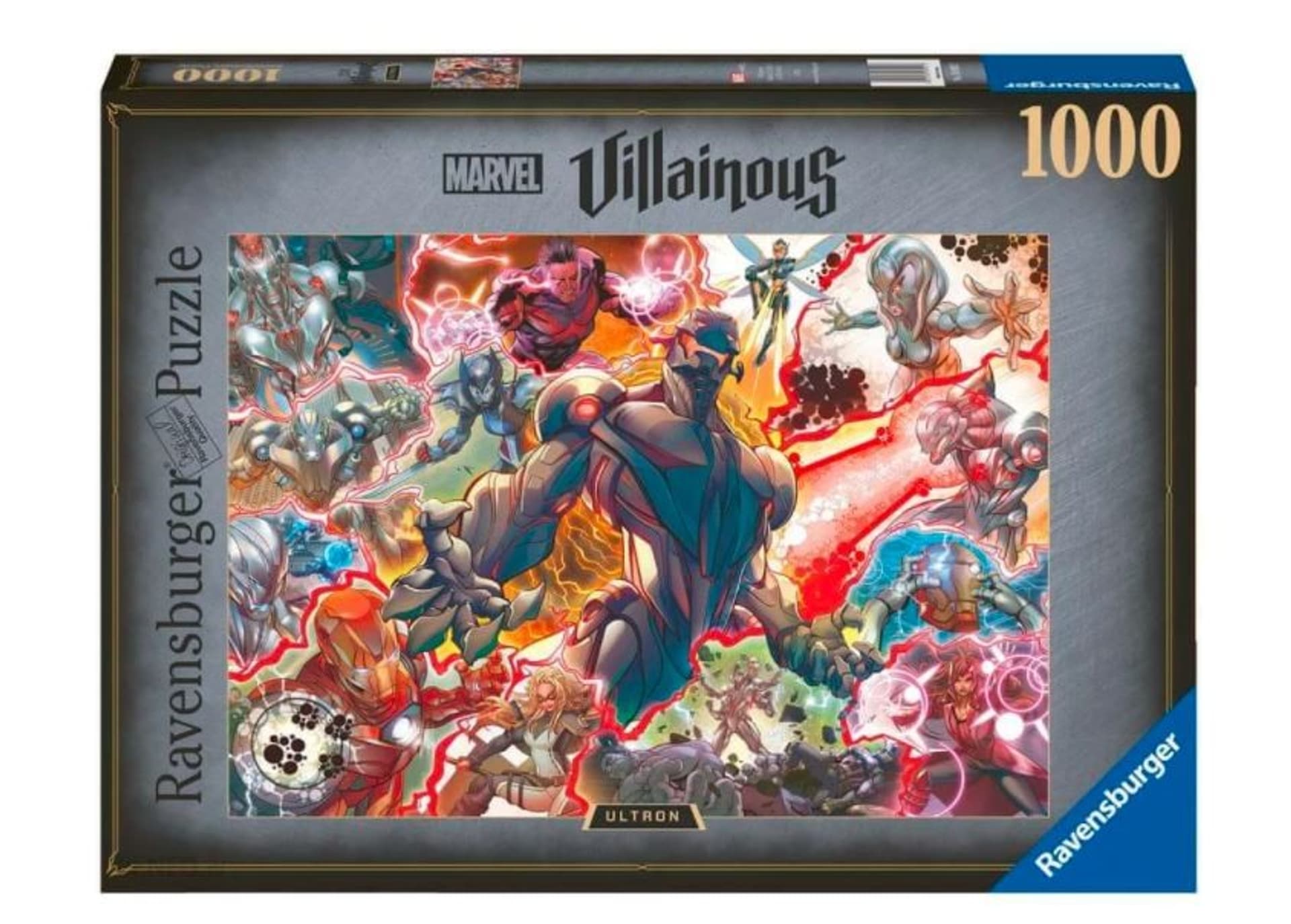 

Puzzle 2D 1000 elementów Villainous. Ultron