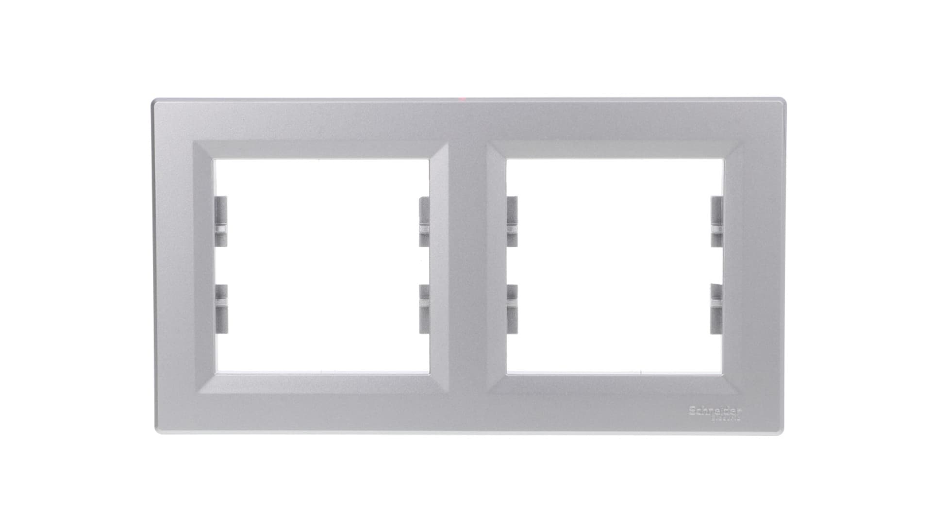 

ASFORA Ramka 2-krotna pozioma aluminium EPH5800261