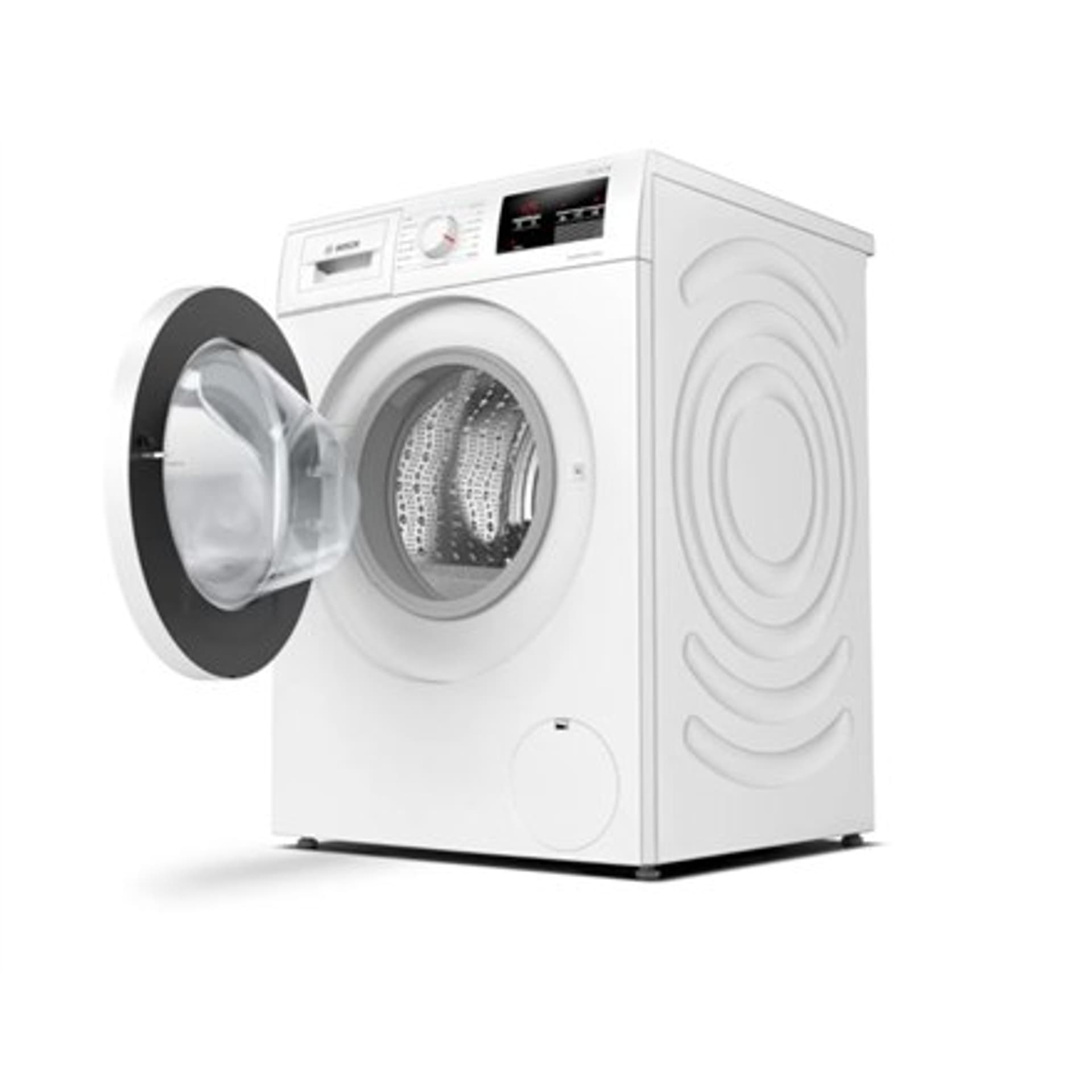 

Bosch Serie 6 Pralka WAU28UA8SN Klasa efektywności energetycznej C, Ładowanie od przodu, Pojemność prania 8 kg, 1400 obr/min, Gł