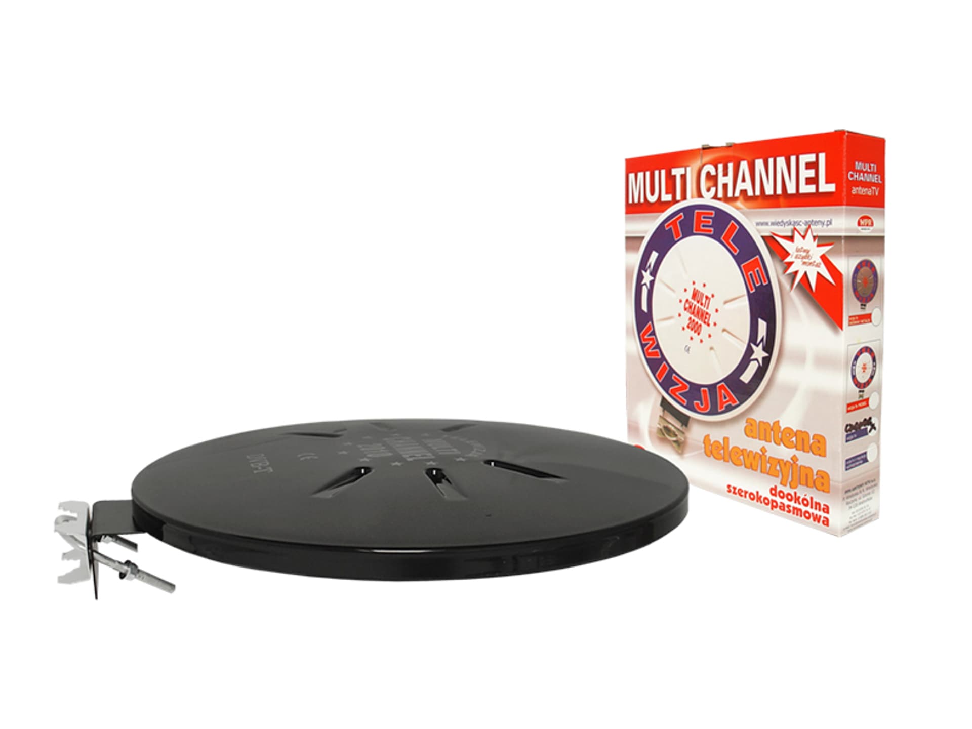 

1 kpl. Antena DVB-T TELE-WIZJA czarna.