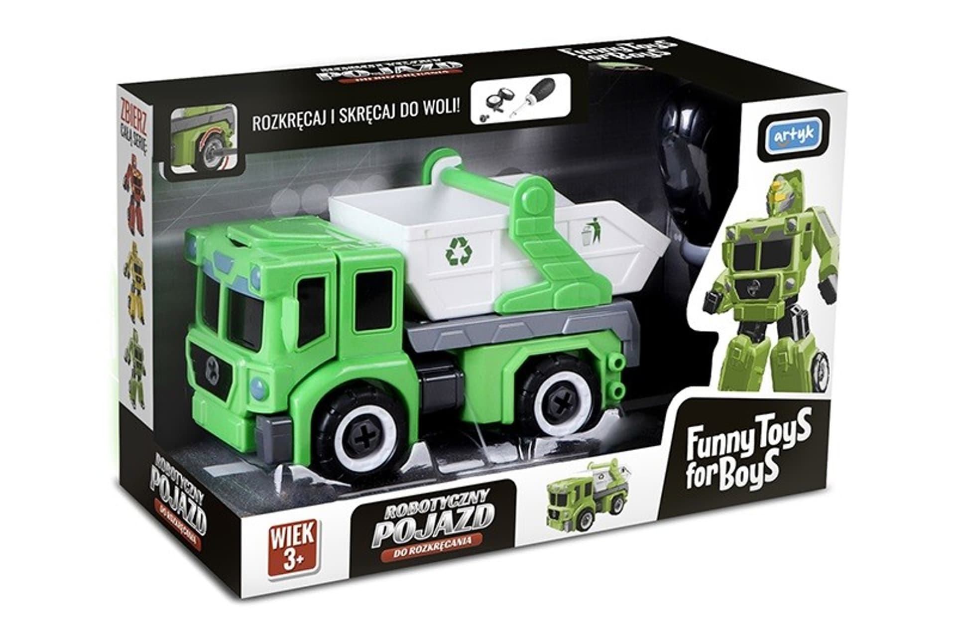 

Robot / Auto śmieciarka Toys For Boys
