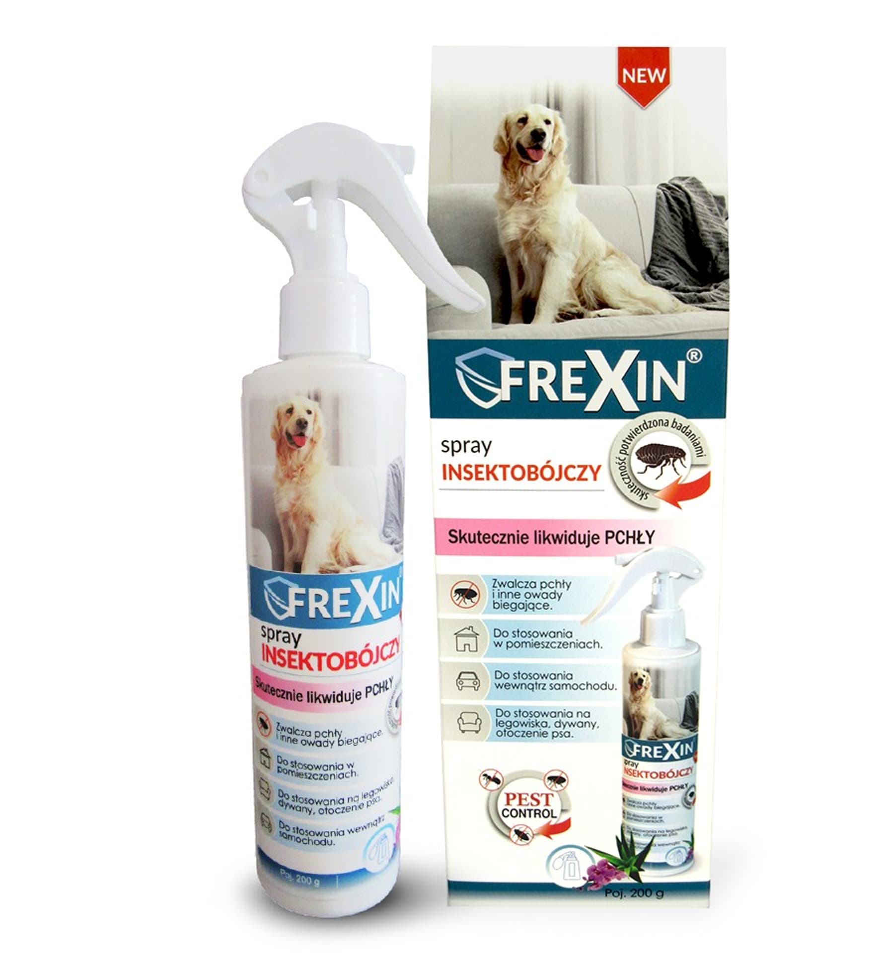 

FREXIN Spray insektobójczy na legowiska 200g [23500]