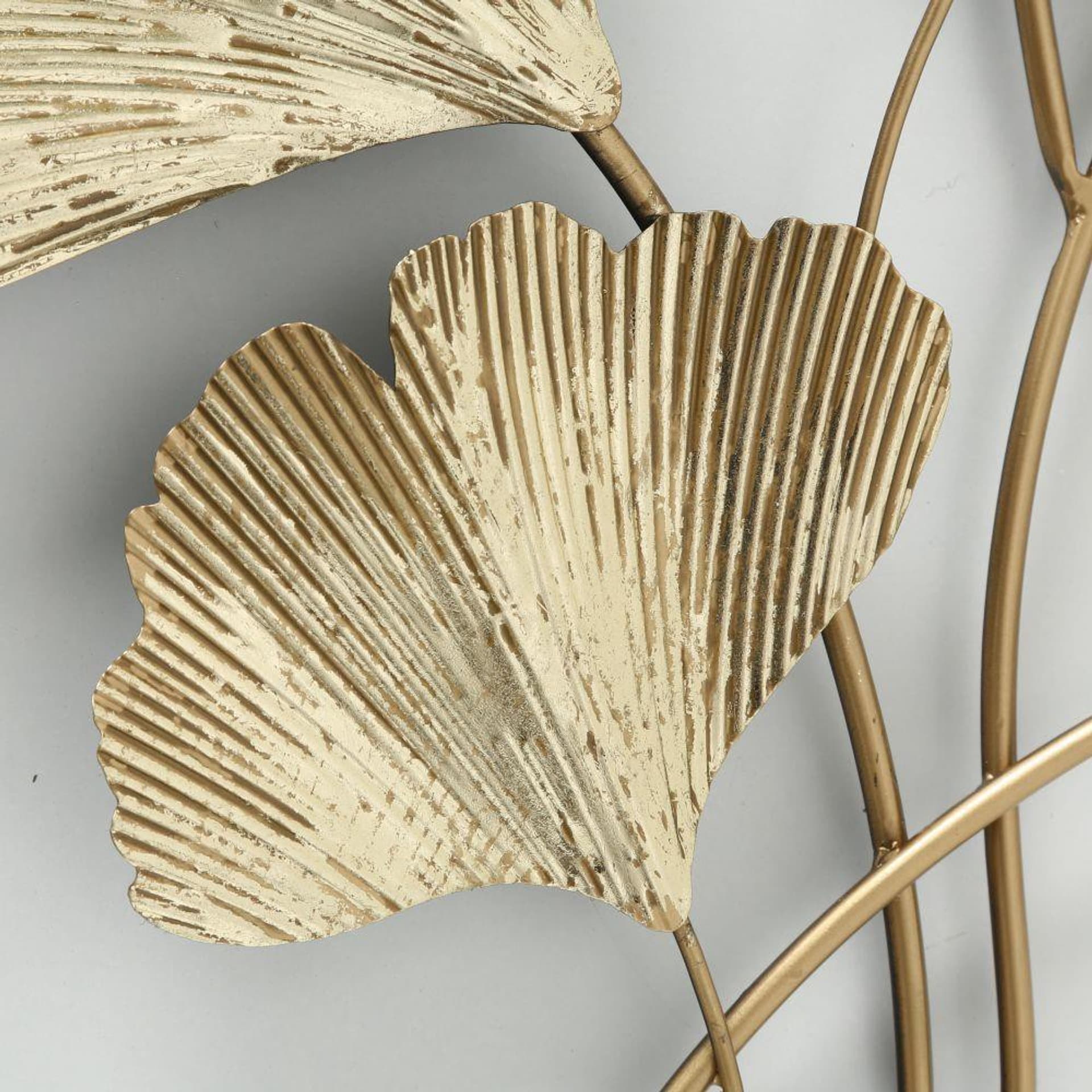 

Dekoracja ścienna Ginkgo 95x61 cm złota