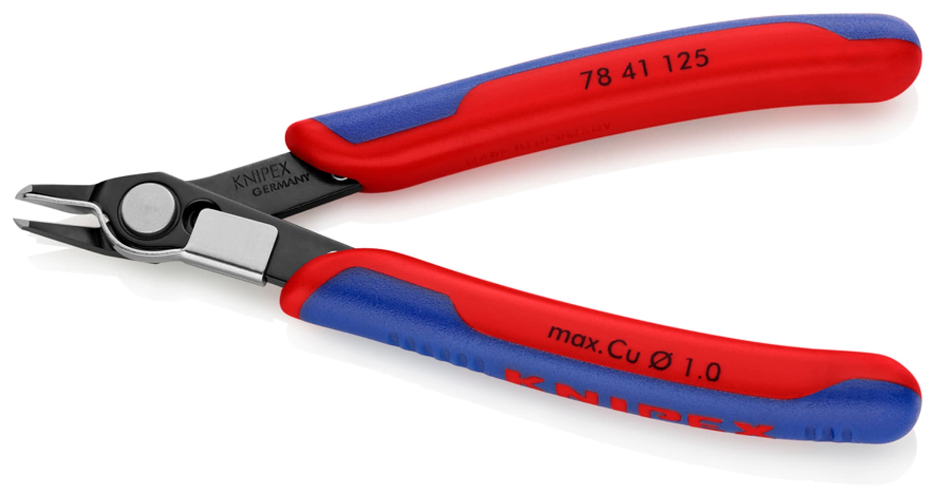 

SZCZYPCE TNĄCE BOCZNE ZE SPRĘŻYNKĄ IZOLOWANE 125MM