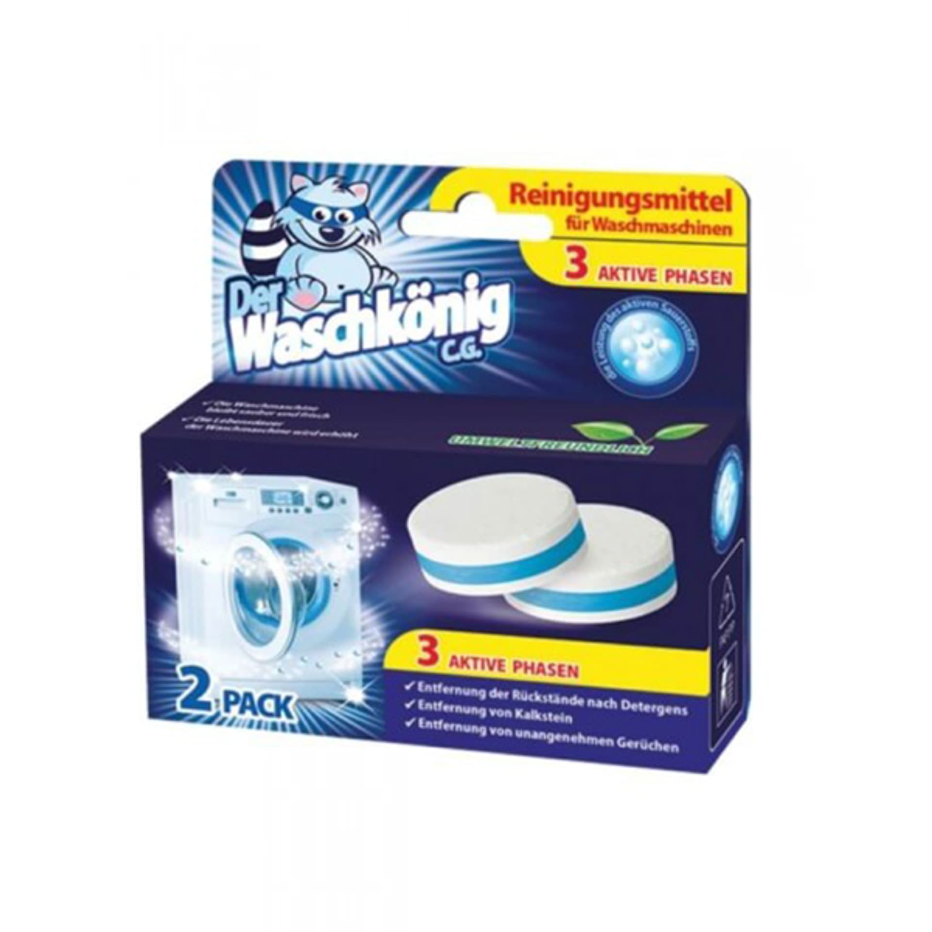 

WASCHKONIG Czyścik do pralki w tabletkach 2szt 80g
