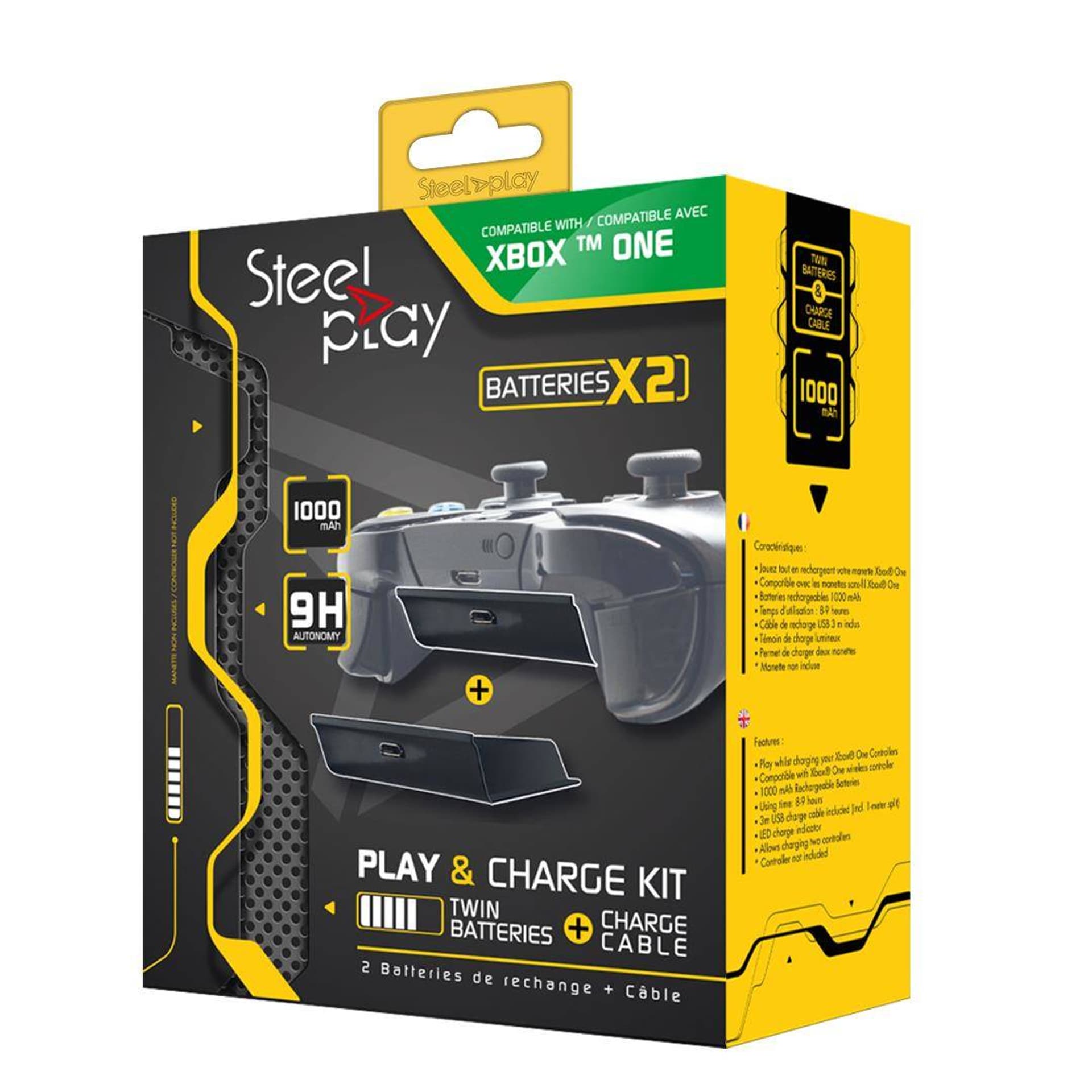 

SteelPlay Zestaw Play&Charge Kit Xbox One