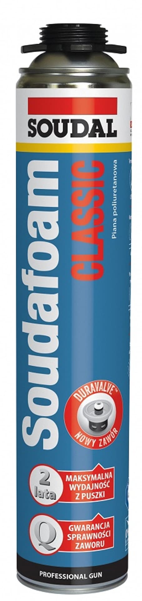 

PIANKA PISTOLETOWA 750ML SOUDAL