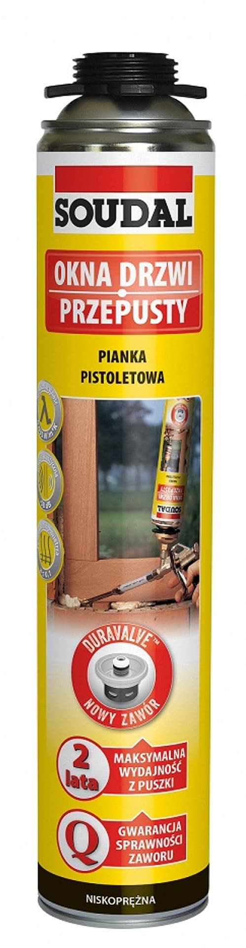 

PIANKA PISTOLETOWA 750 YELLOW