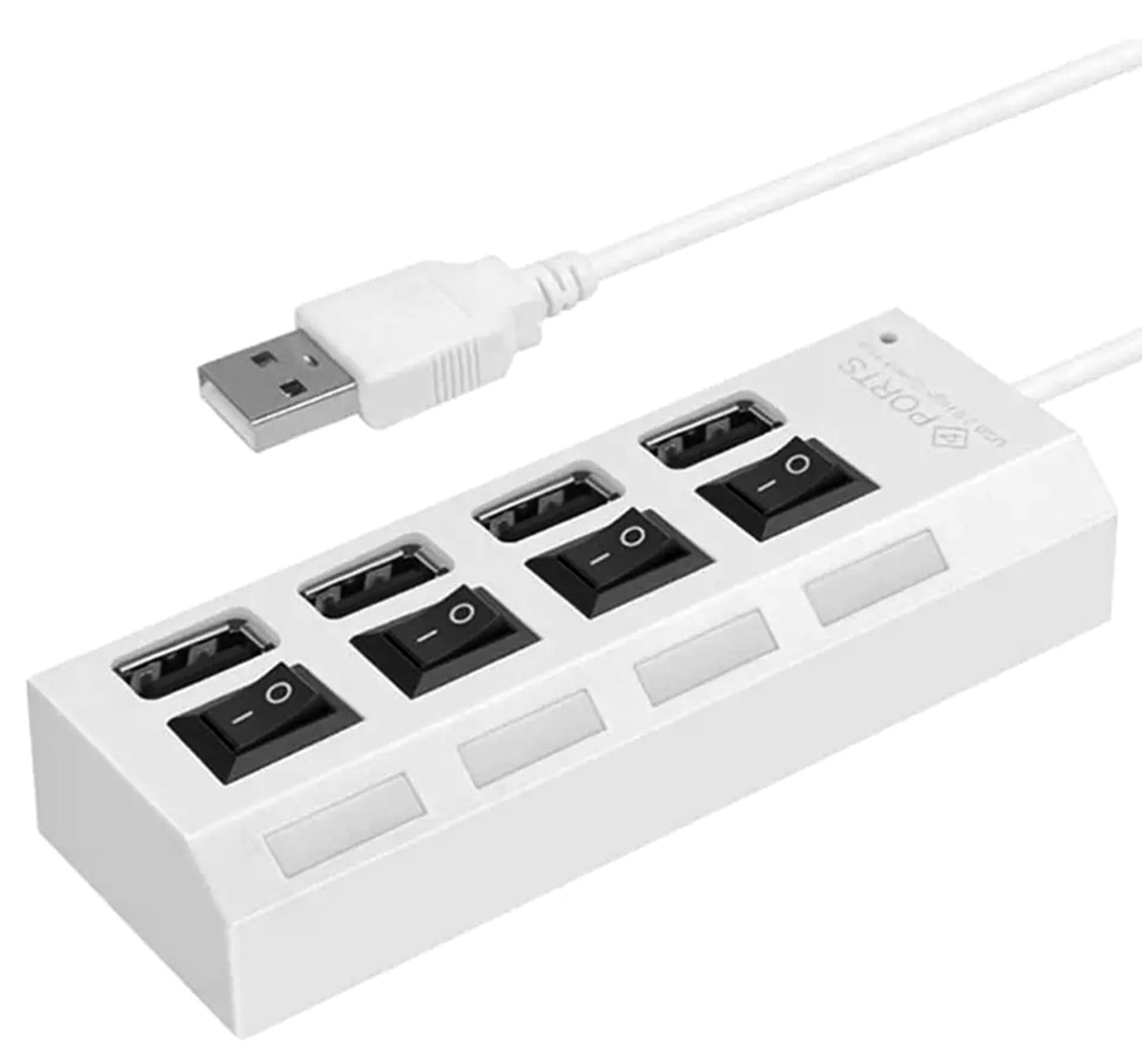 

AK228C Hub 4xusb aktywny biały