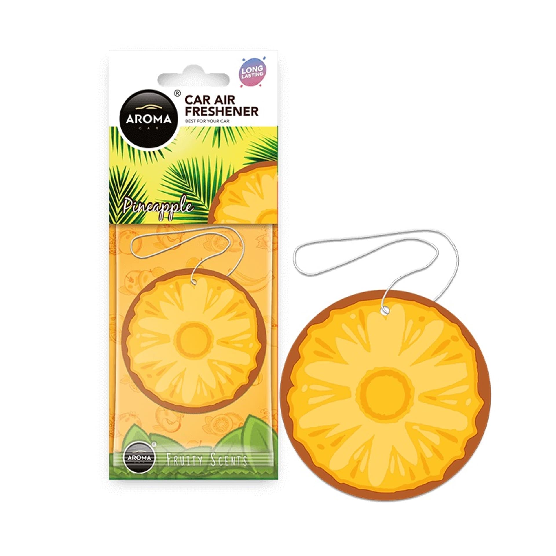 

Odświeżacz powietrza aroma car hanging fruits pinapple