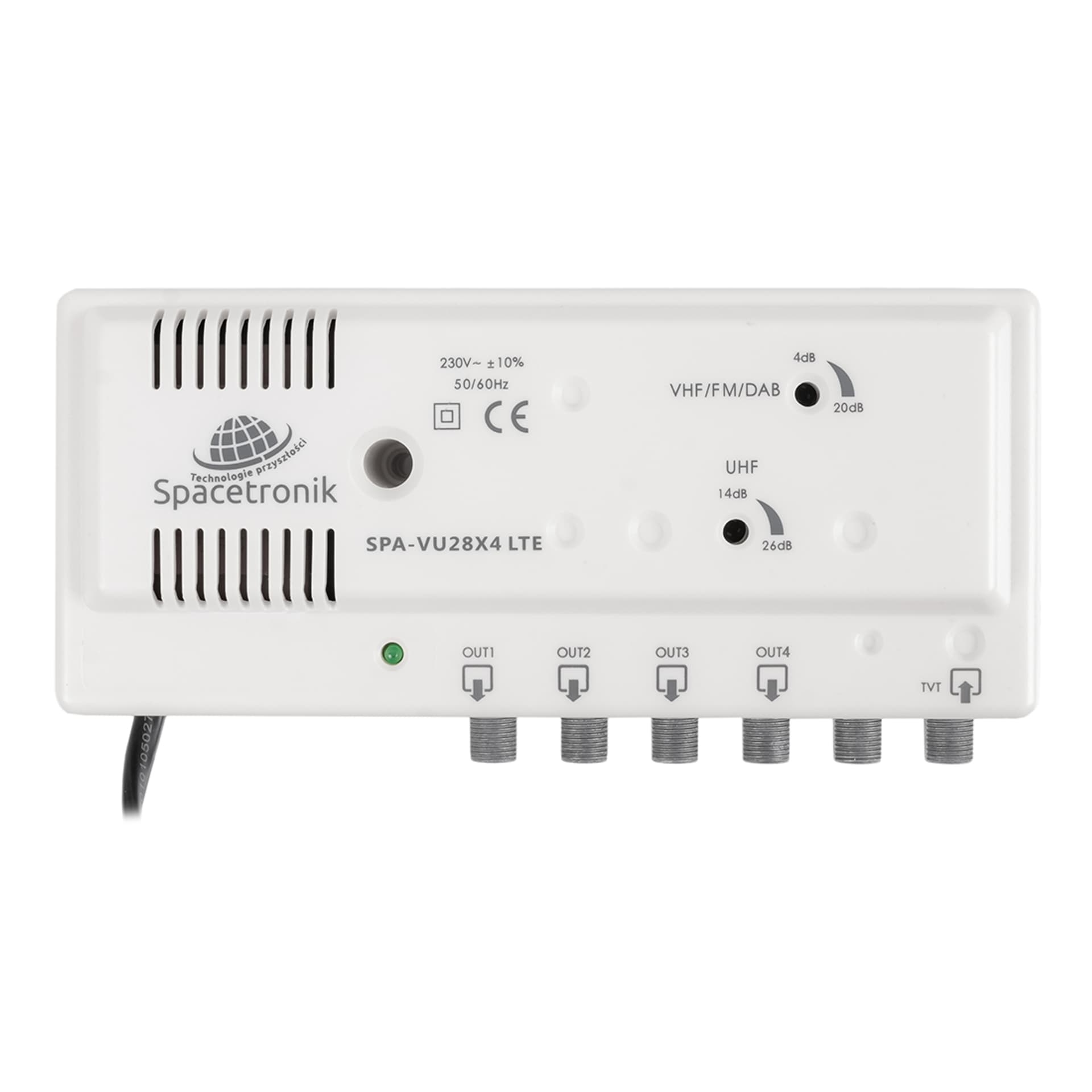 

Wzmacniacz dom szerokopasmowy Alcad AI-400 28dB