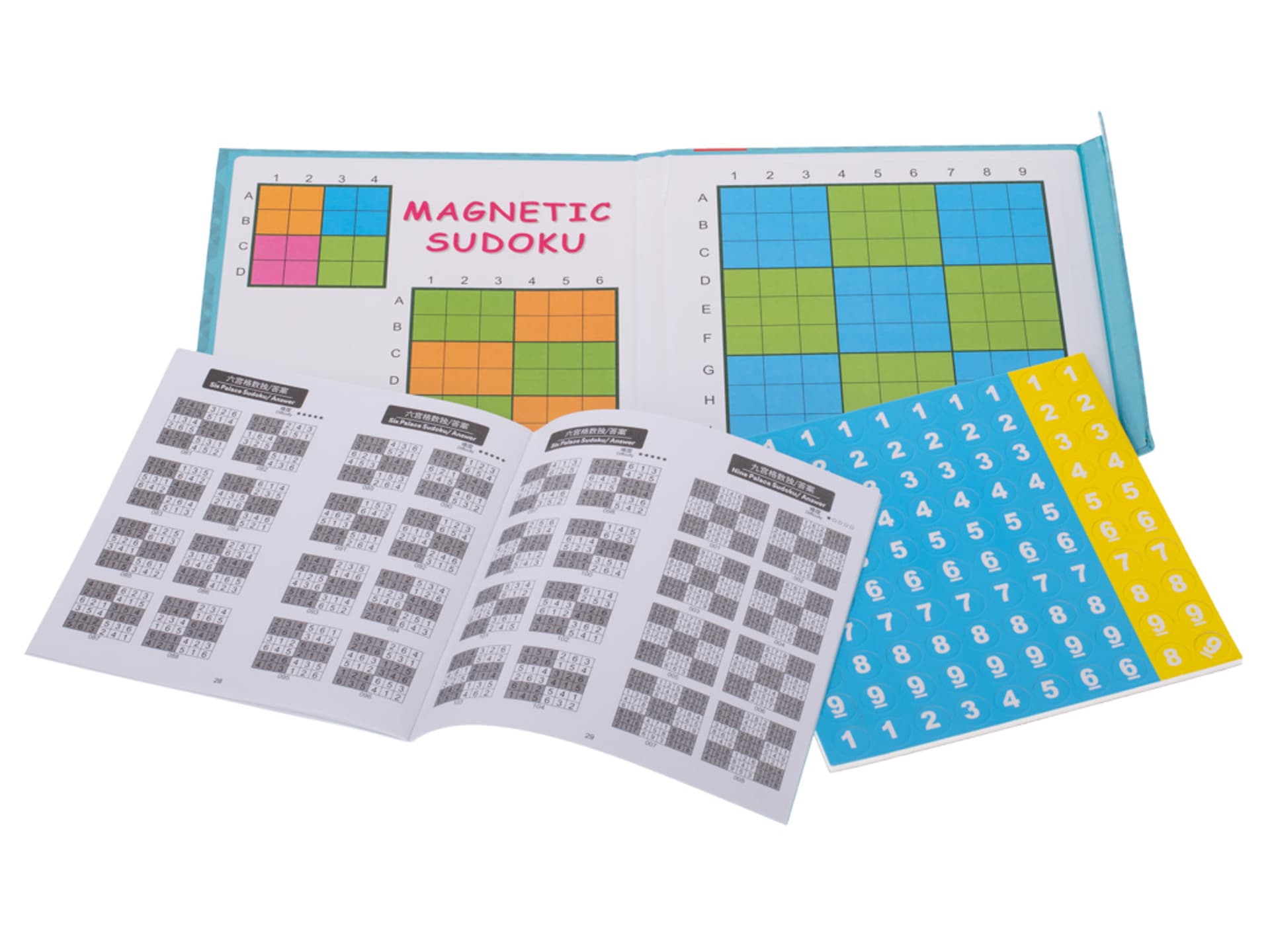 

Gra logiczna łamigłówka magnetyczne sudoku