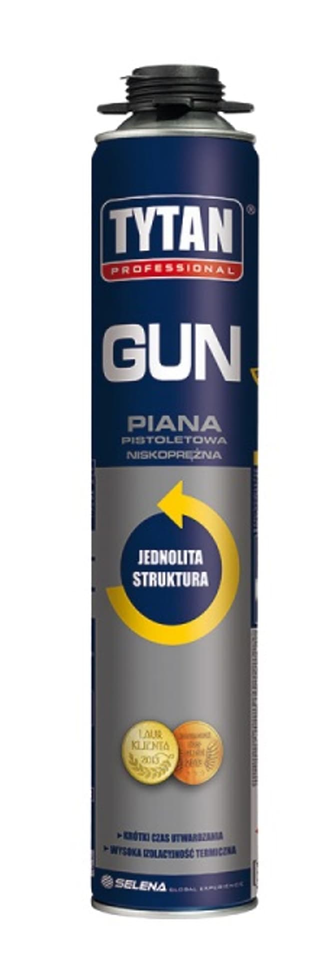 

PIANKA PISTOLETOWA TYTAN PROFESSIONAL 750ML O2