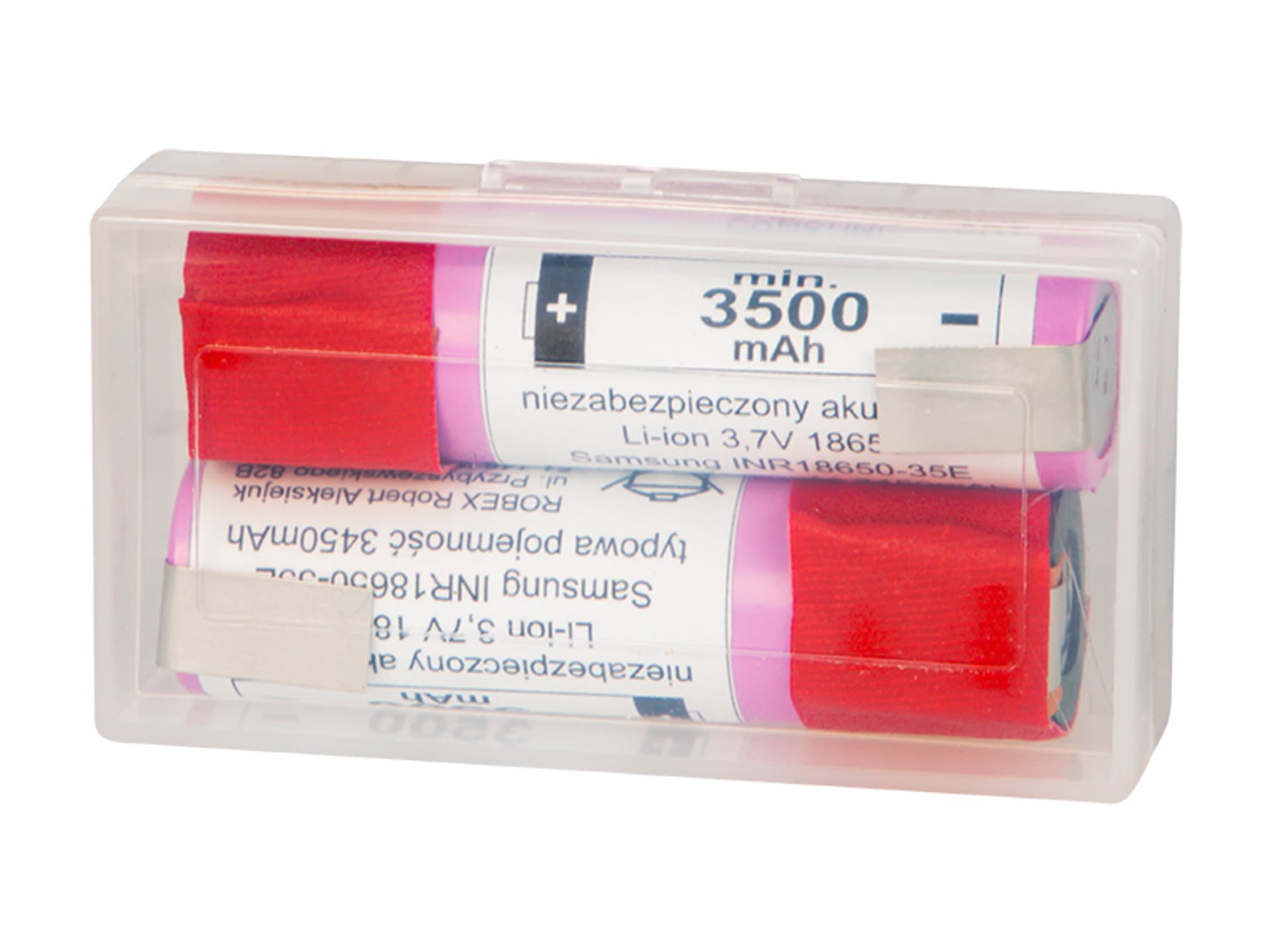 

85-593# Akumulator 18650 li-ion 3500mah blaszki