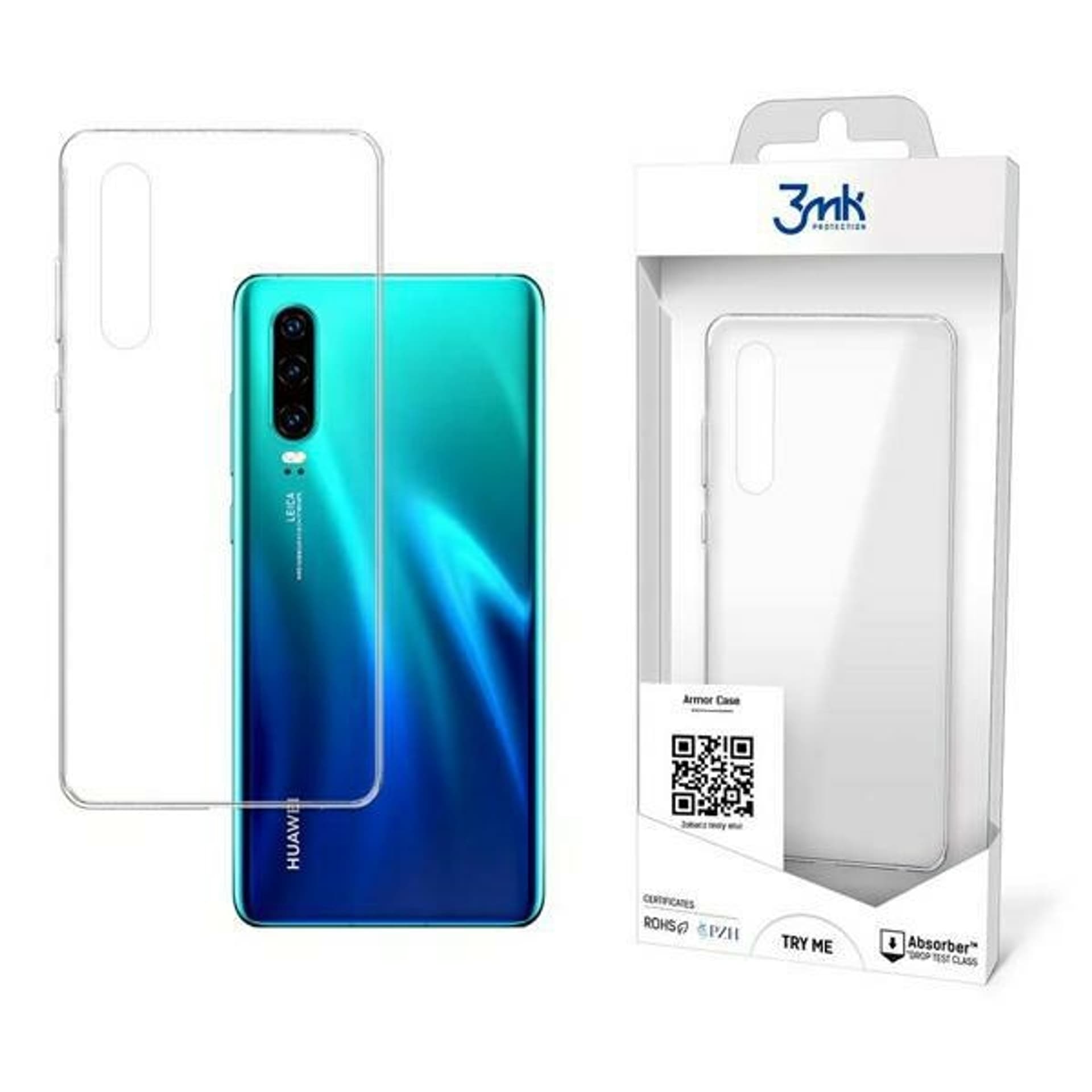 

Pancerne etui Armor Case 3mk do Huawei P30 Przezroczyste