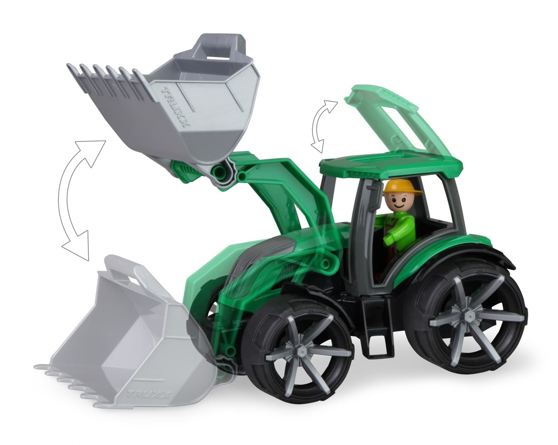 

Traktor Truxx2 w otwartym pudełku