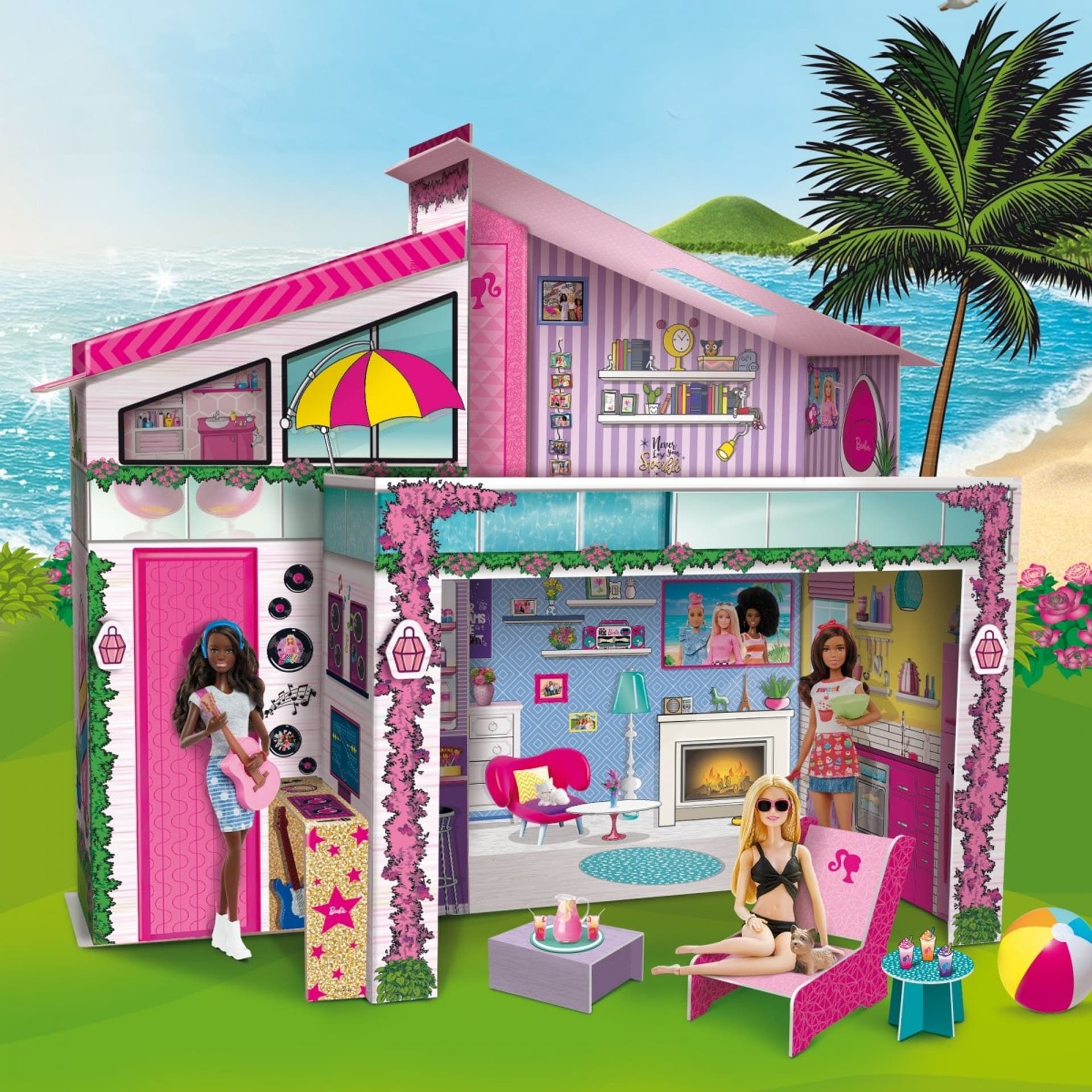 

Domek dla lalek Dream summer Barbie