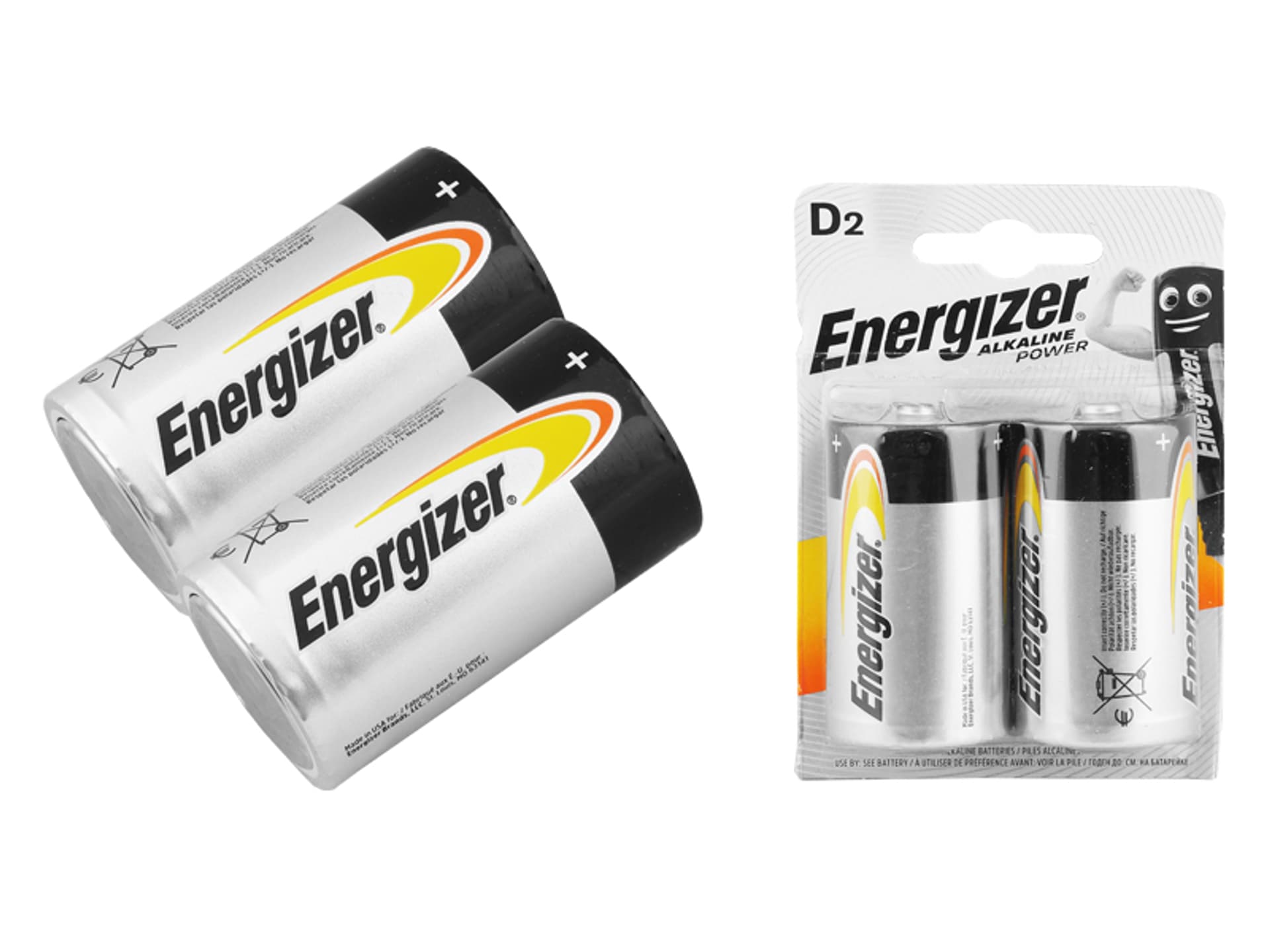

2 szt. Bateria alkaliczna Energizer LR-20.