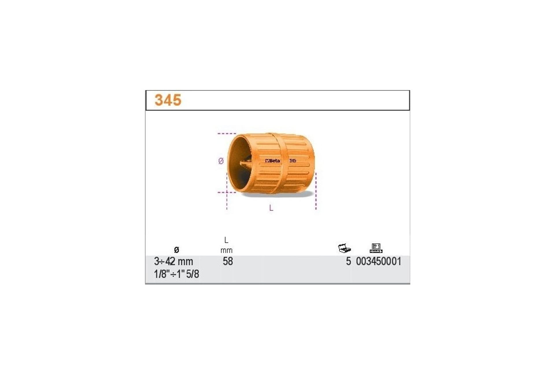 

GRATOWNIK DO RUR FI 1/8-1''5/8