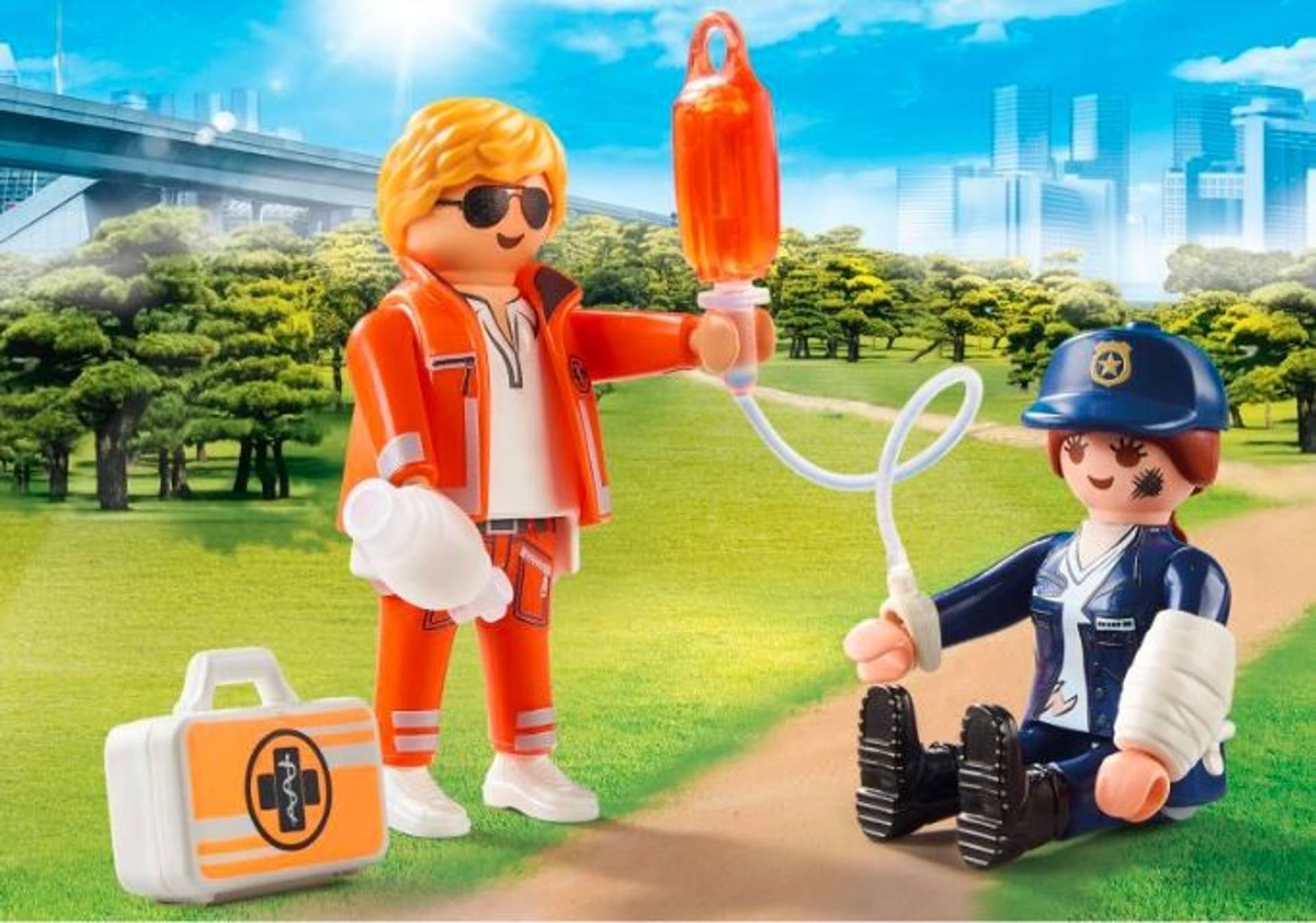 

Figurki Duo Pack 70823 Lekarz pogotowia i policjantka
