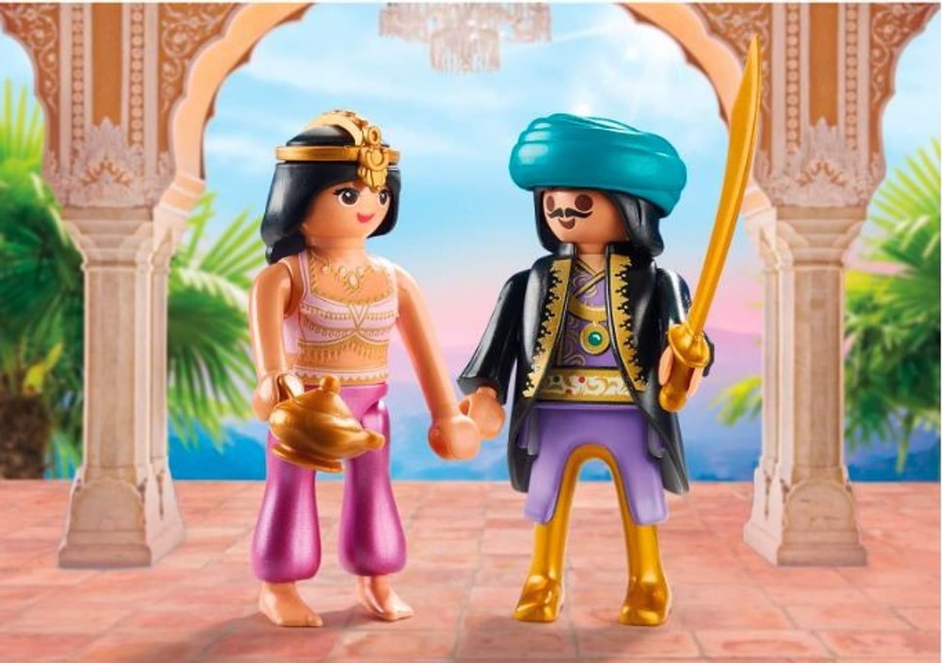 

Figurki Duo Pack 70821 Orientalna para królewska