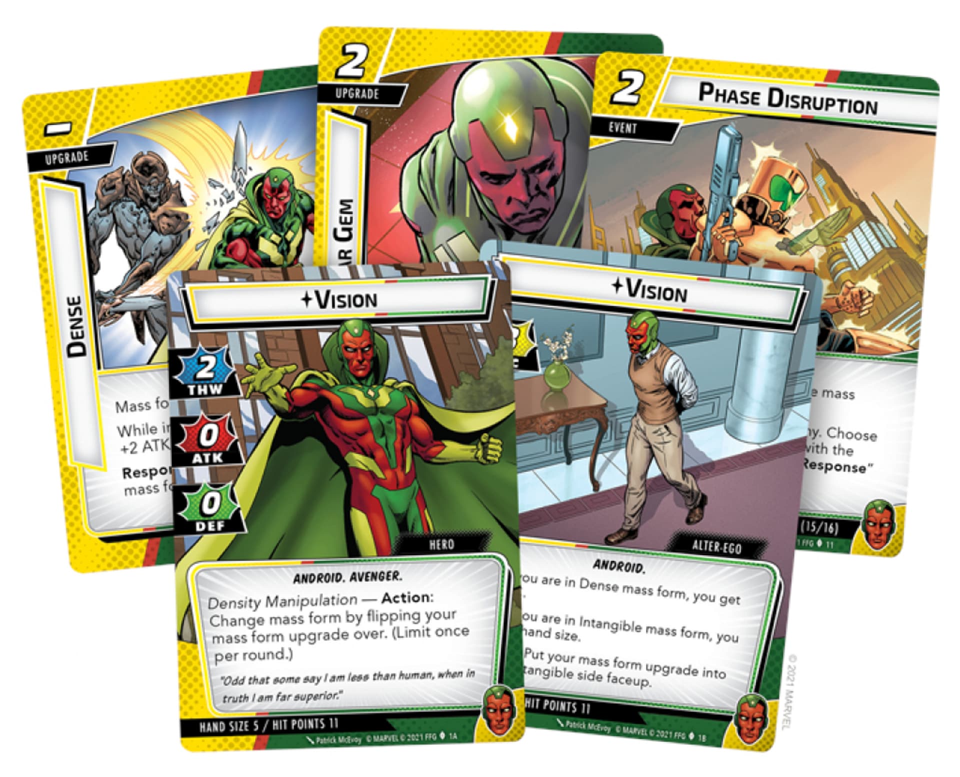 

GRA MARVEL CH: VISION HERO PACK FFG