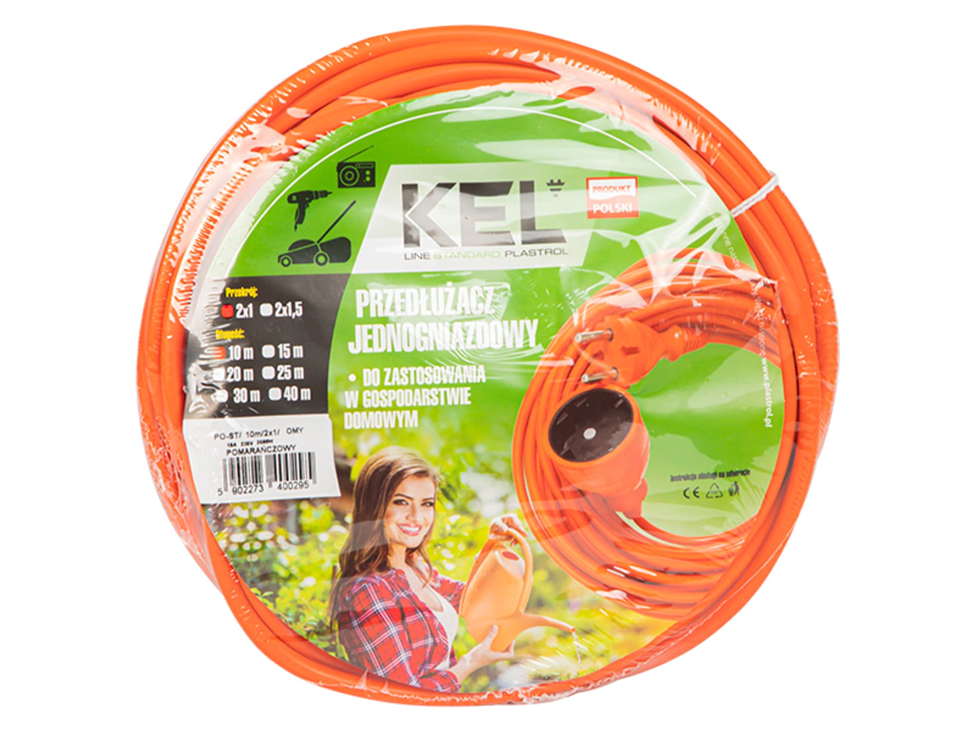 

9821# Przedłużacz ps-161 (2x1mm) 10m 1gn b.uz, 2x1mm) 10m 1gn b.u