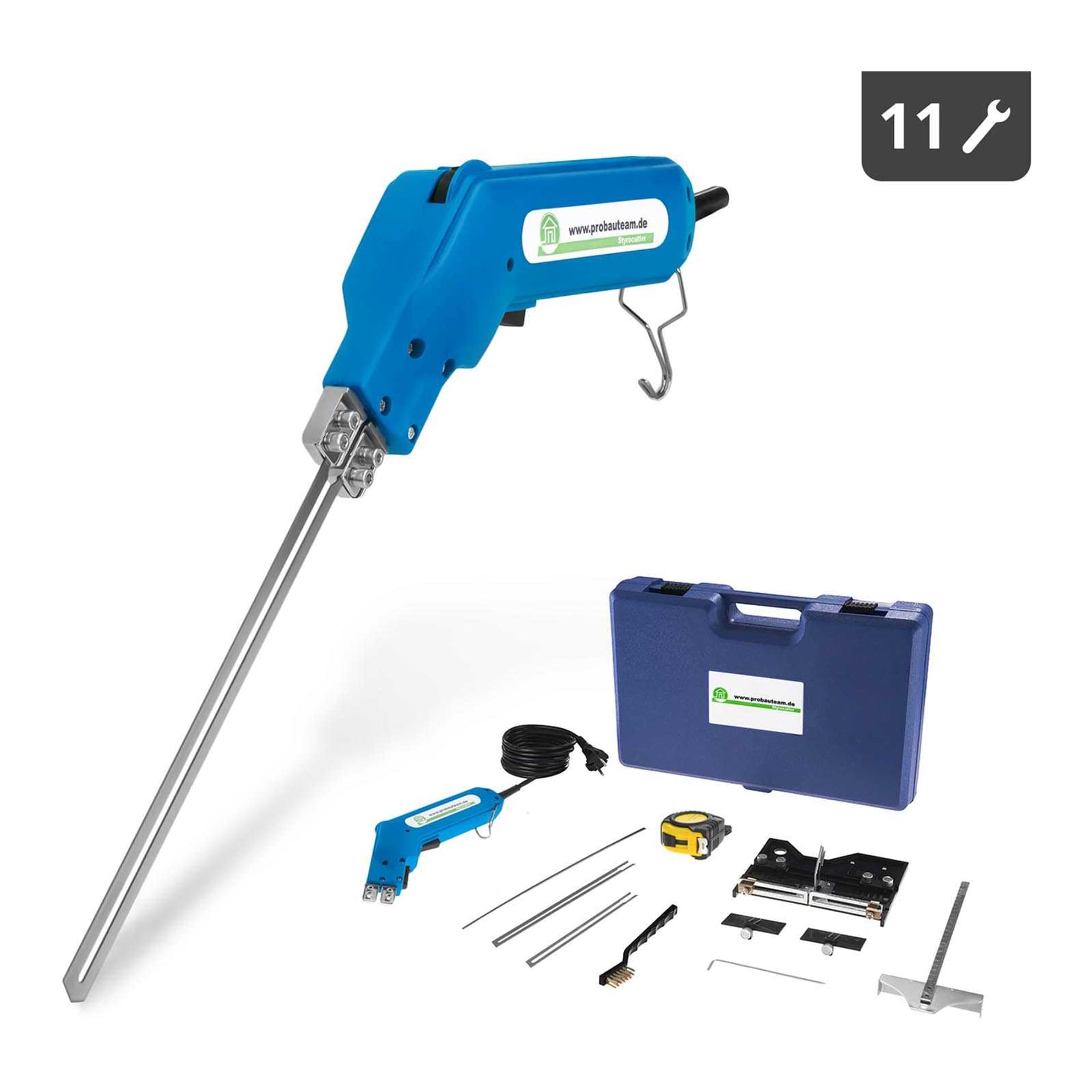 

Nóż termiczny przecinarka do cięcia styropianu STYRO CUTTER 190W zestaw 11 elem.