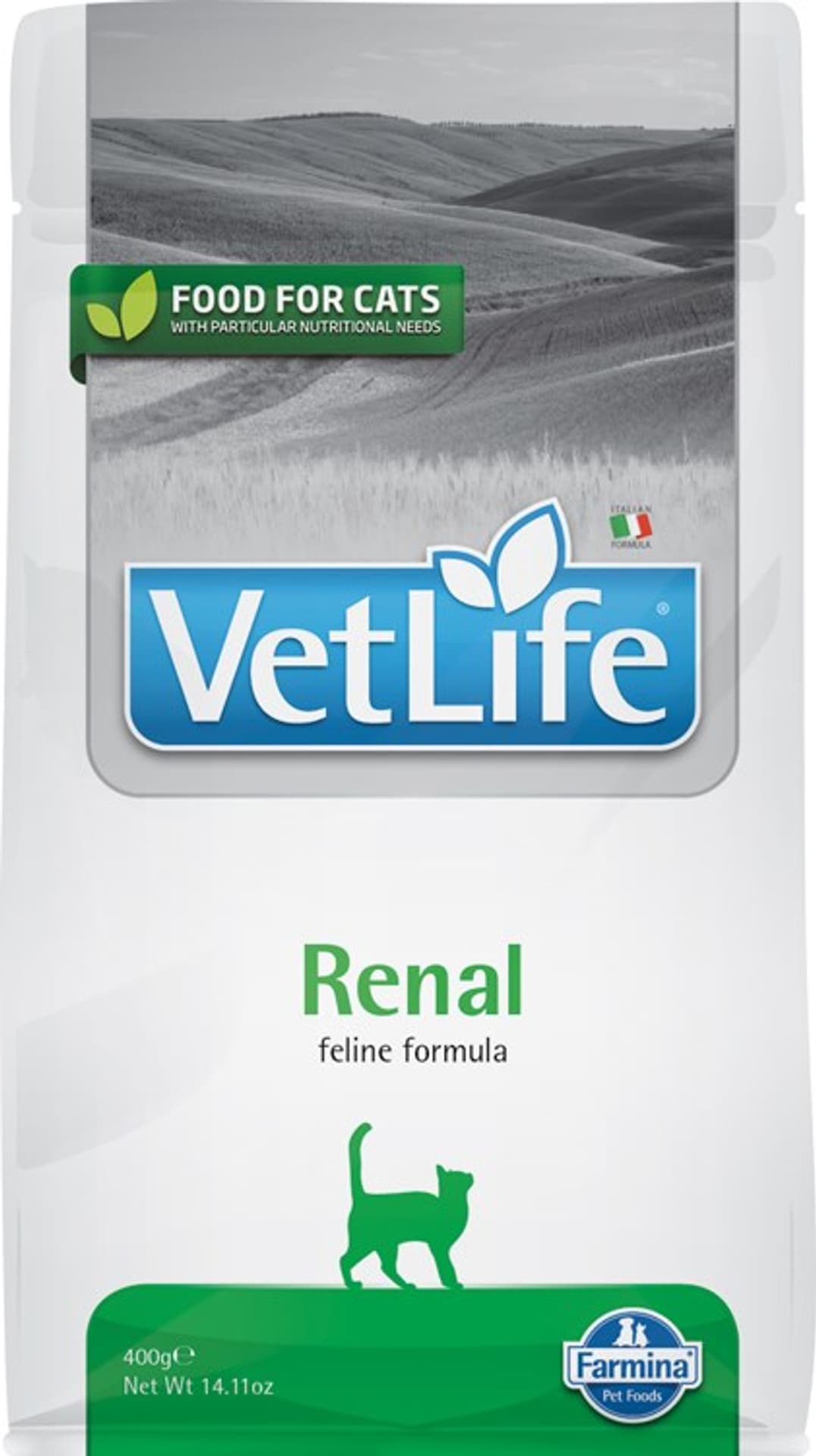 

FARMINA Vet Life Feline Renal - sucha karma dla dorosłych kotów 400g