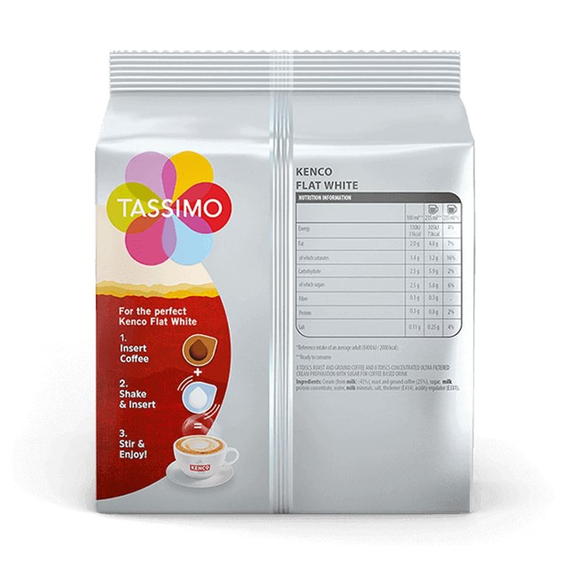 

KAPSUŁKI JACOBS TASSIMO 8szt FLAT WHITE 220G /5