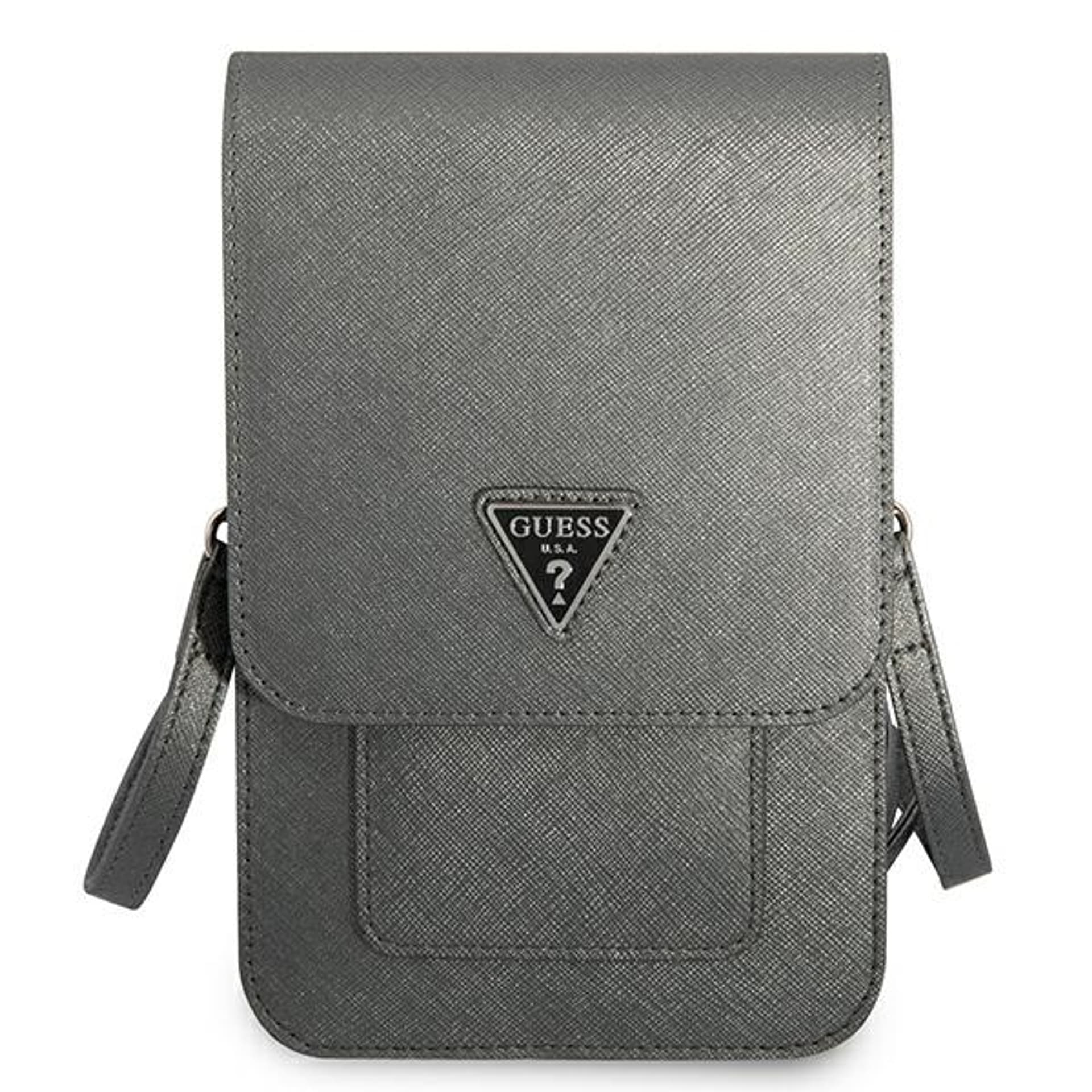 

Guess Torebka GUWBSATMGR szary/grey Saffiano Triangle