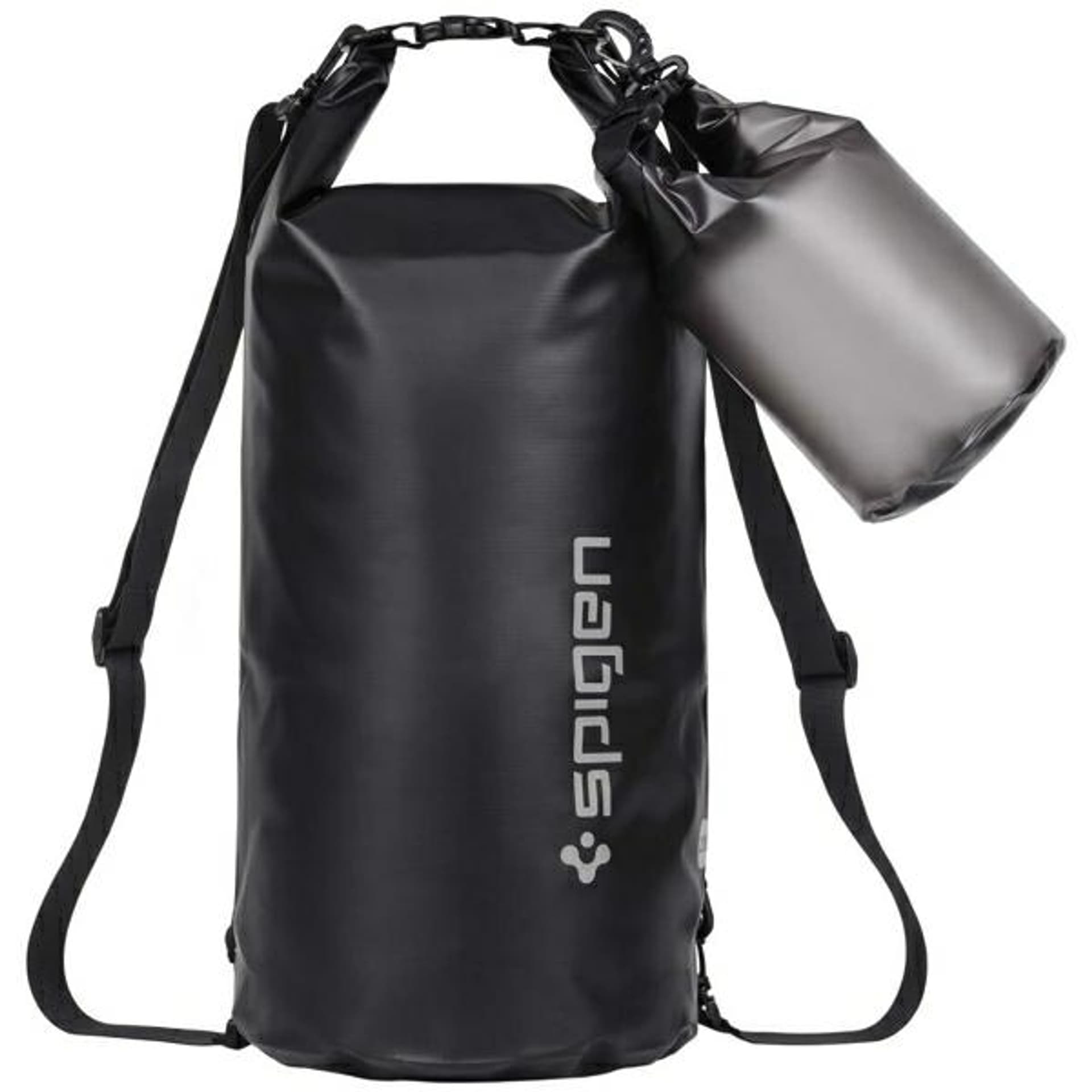 

Spigen Universal Waterproof Bag A630 czarny/black uniwersalne dwie torby wodoodporne (20L oraz 2L) AMP04534, 20l oraz 2l) amp0453