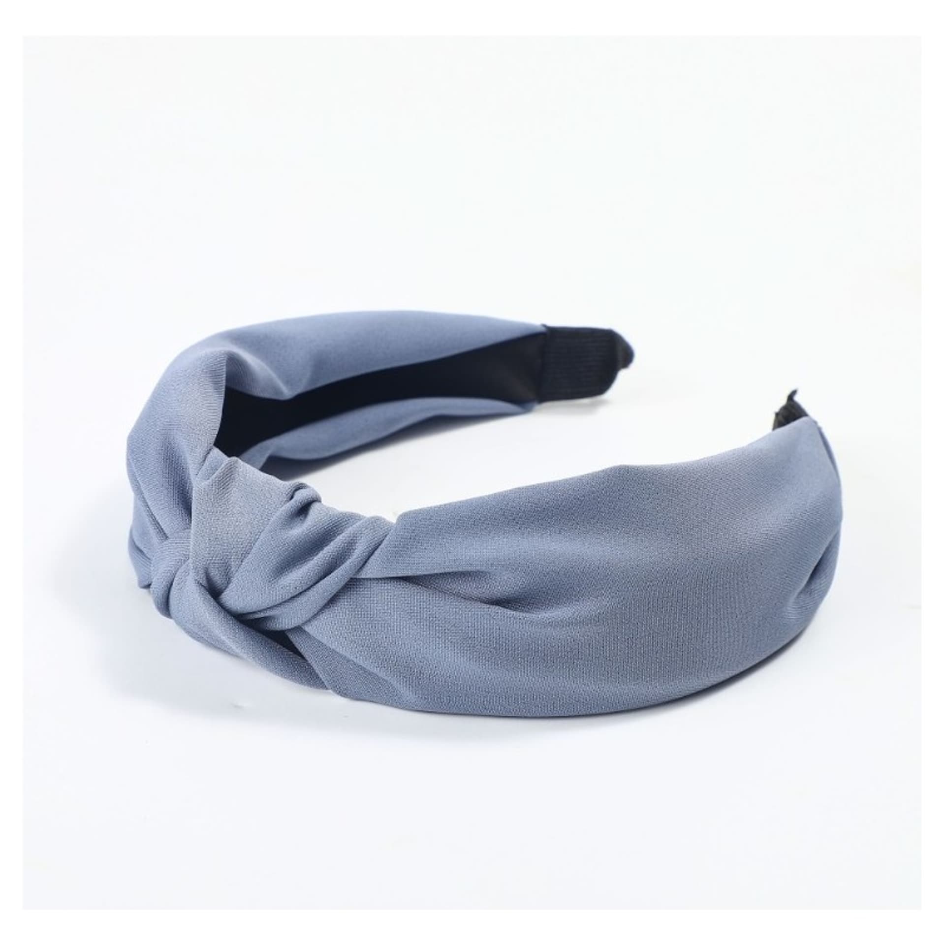 

Opaska turban z materiału Niebieska O228N
